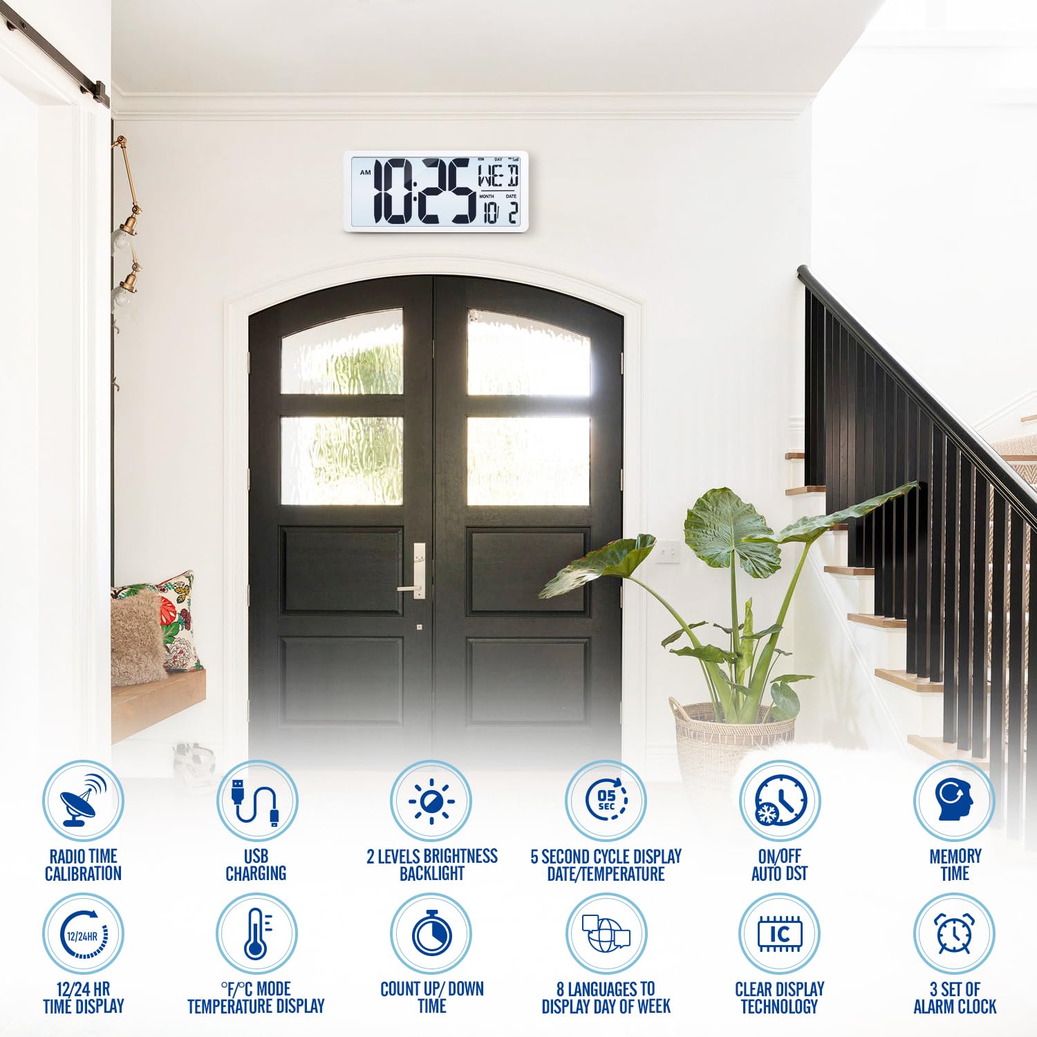 LILILIAN FMY LRO0824O845 Indoor-Outdoor-Clocks - View #6
