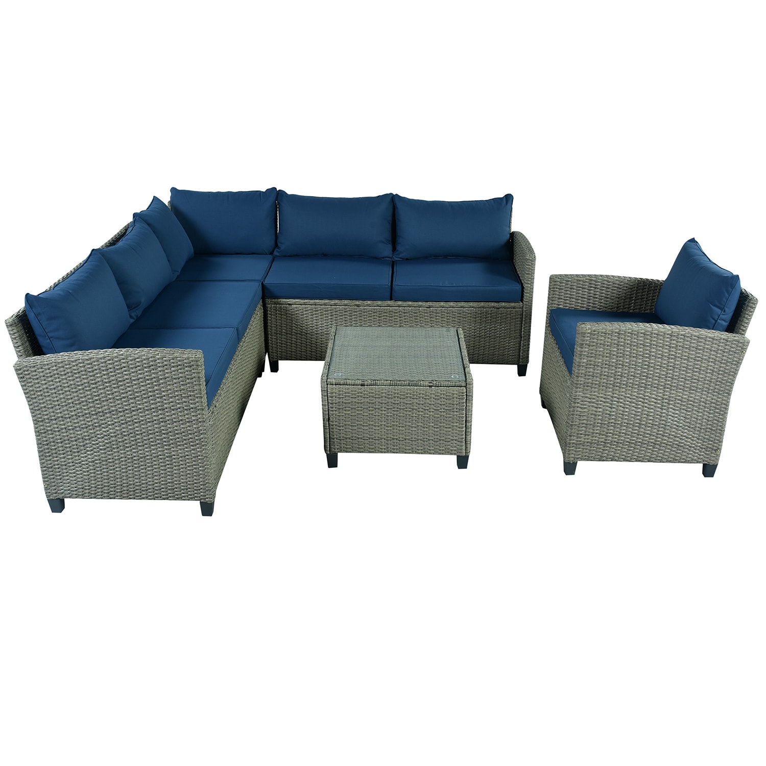 SINOFURN SYA020126BL Patio-Conversation-Sets - View #8