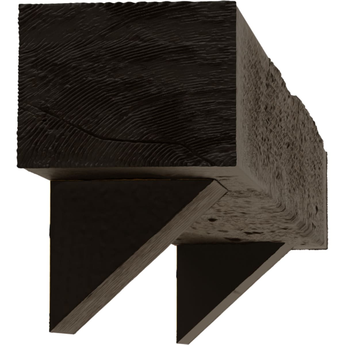 Ekena Millwork MANURS06X08X48BKNS Mantel-Shelves - View #4