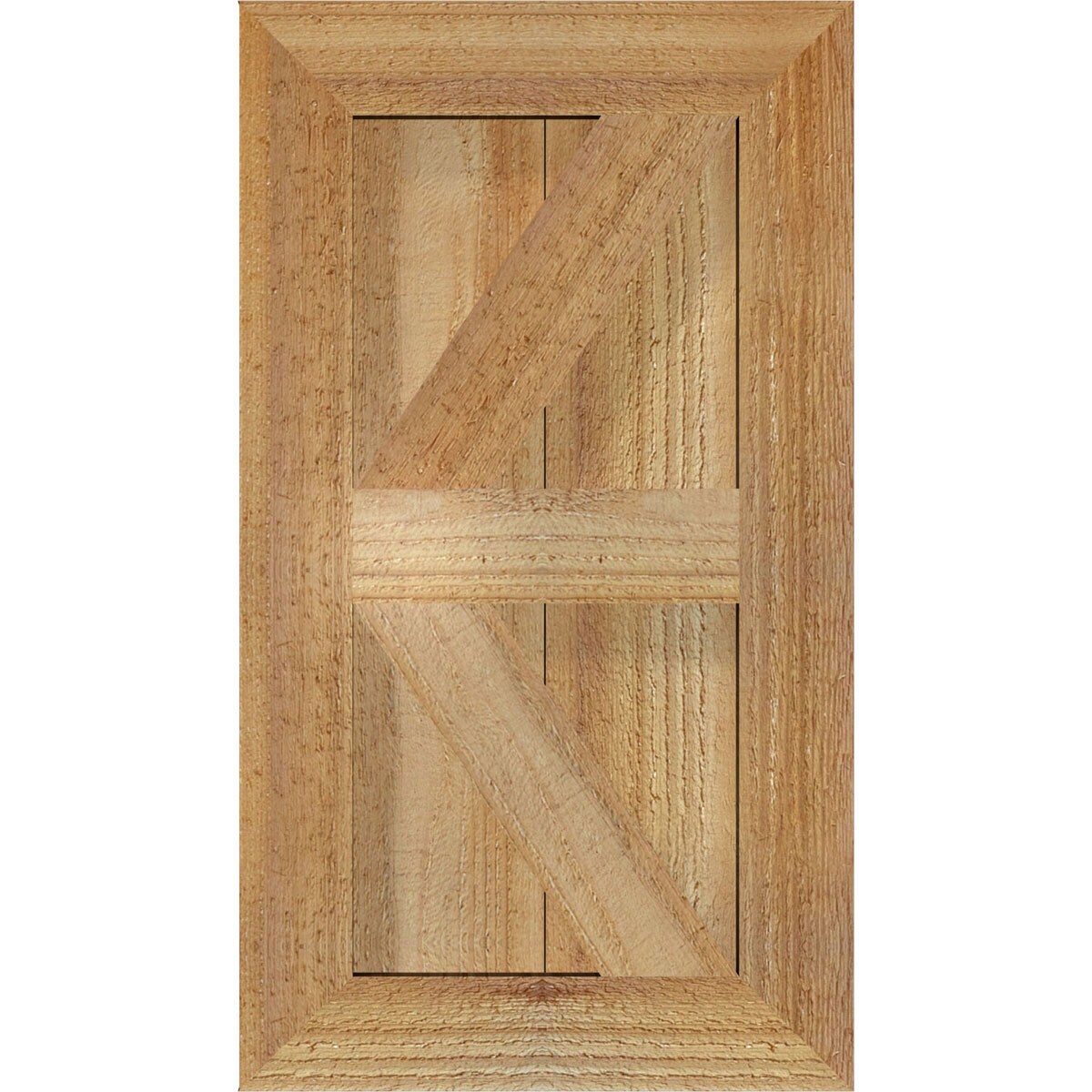 Ekena Millwork RBF06Z11X019RWR Exterior-Shutters - View #5