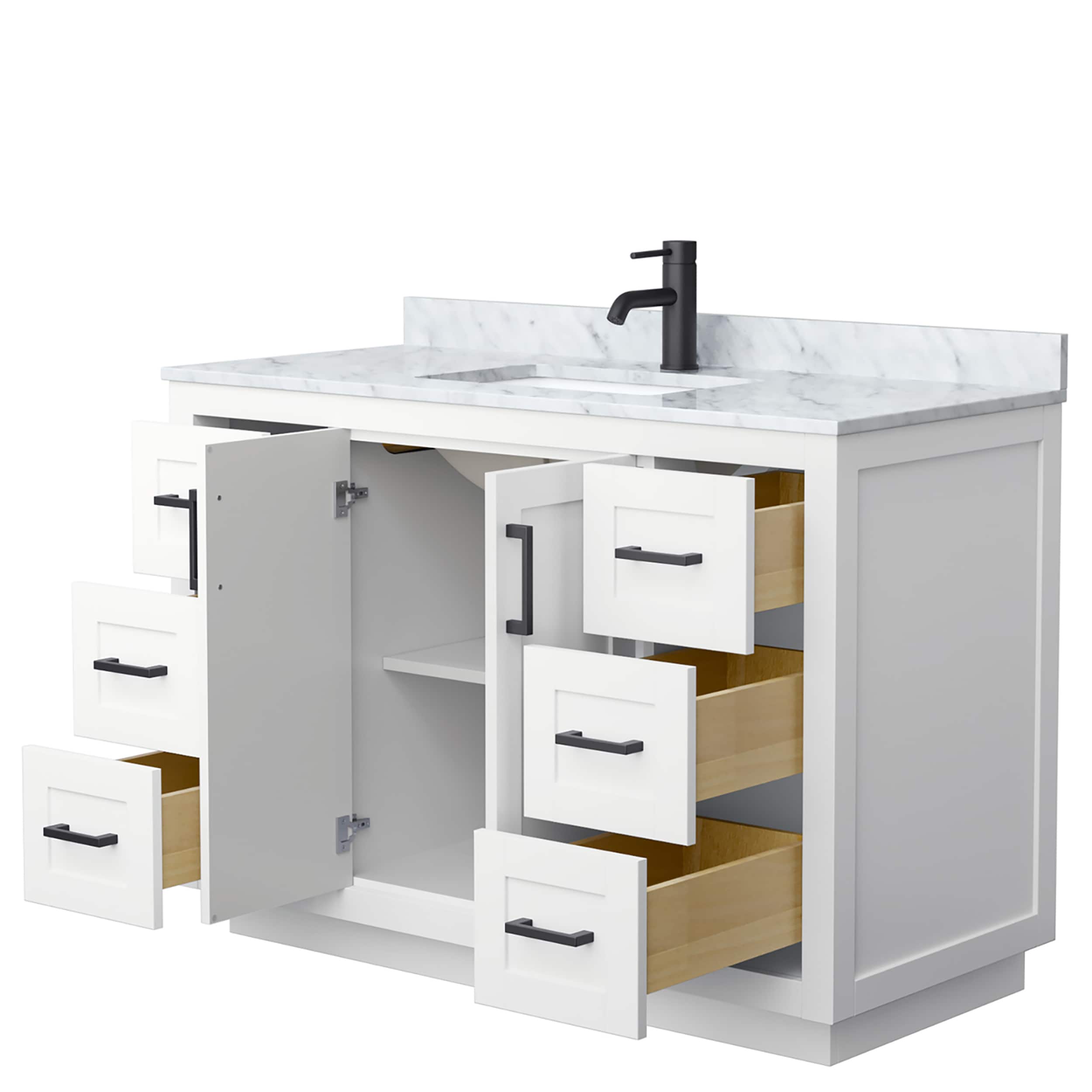 Wyndham Collection WCF292948SWBCMUNSMXX Bath-Vanity-Combo - View #3