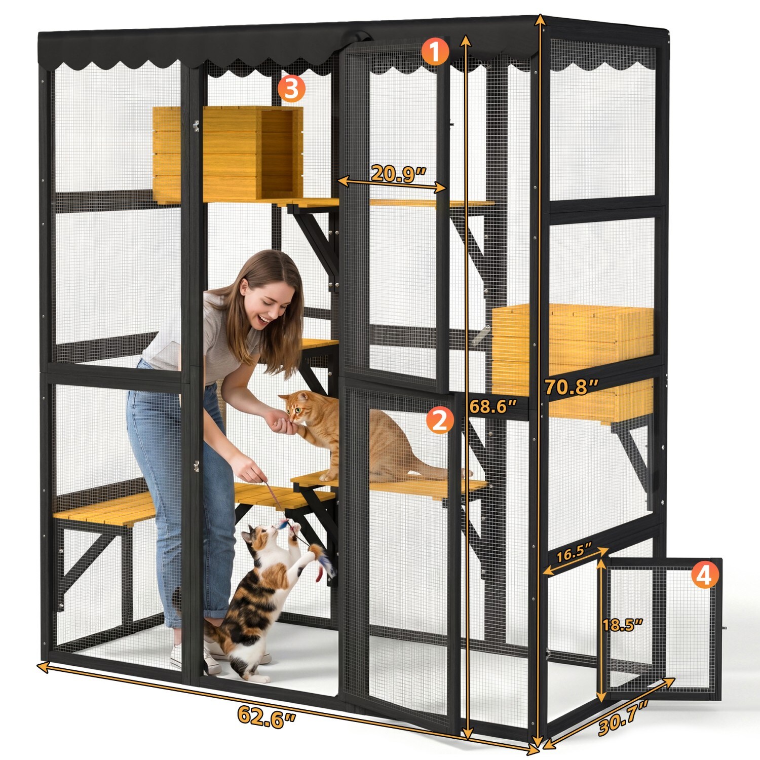 Mondawe MO-YI45540 Dog-Houses - View #4