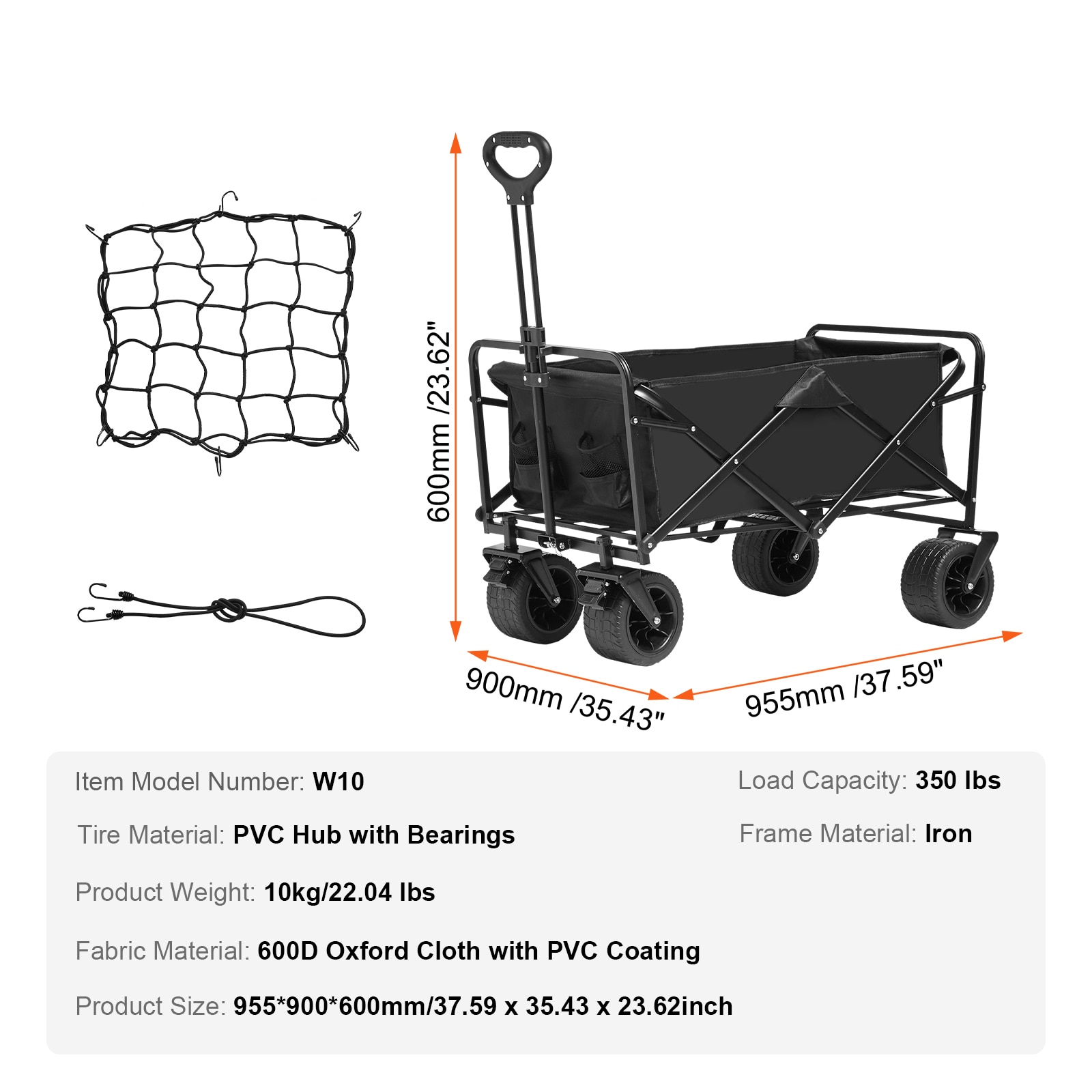 VEVOR ZDHYBXSSTCHSFRW7MV0 Yard-Carts - View #10
