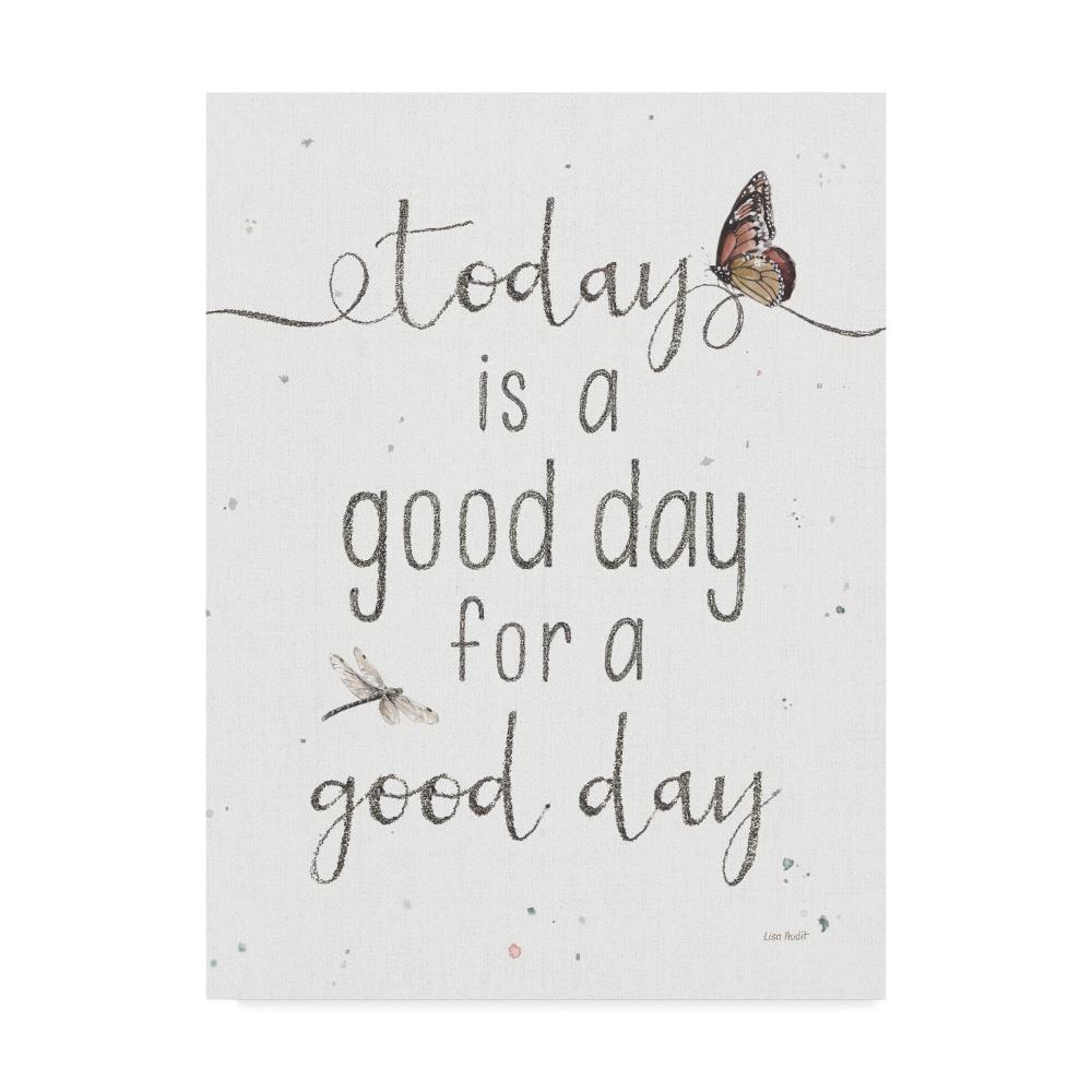 Trademark Fine Art WAP02865-C2432GG Framed 32-Inches H x 24-Inches W Inspirational Canvas Print