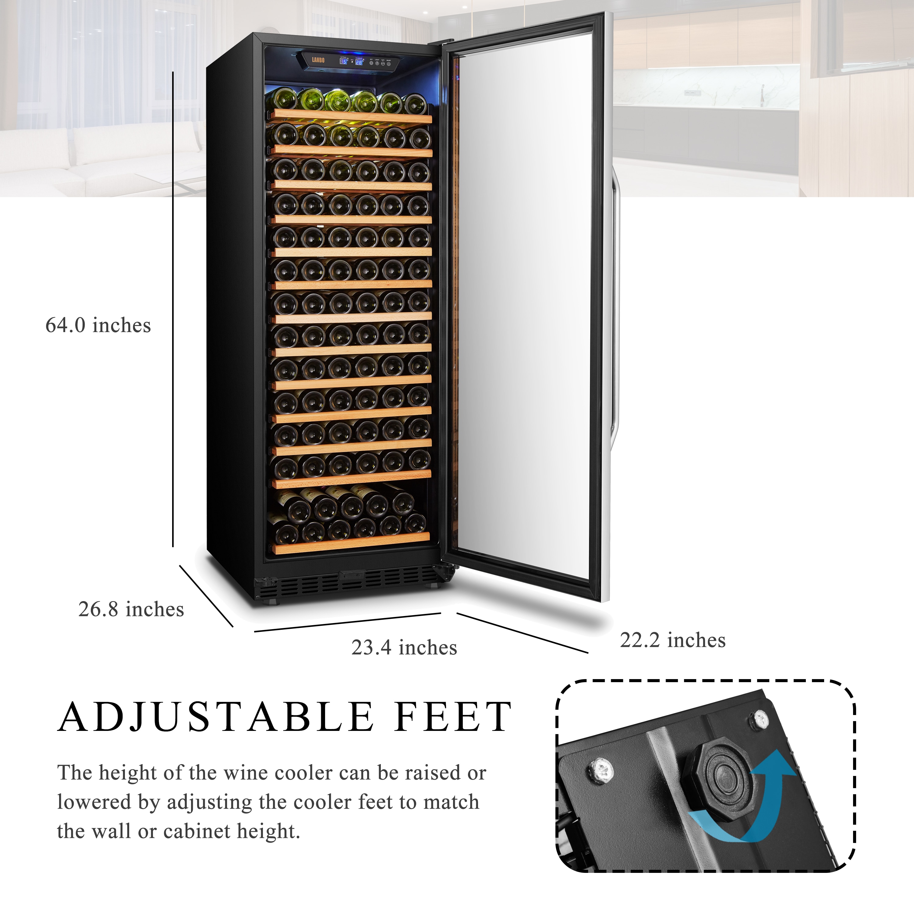 LANBO LW155S Wine-Chillers - View #17