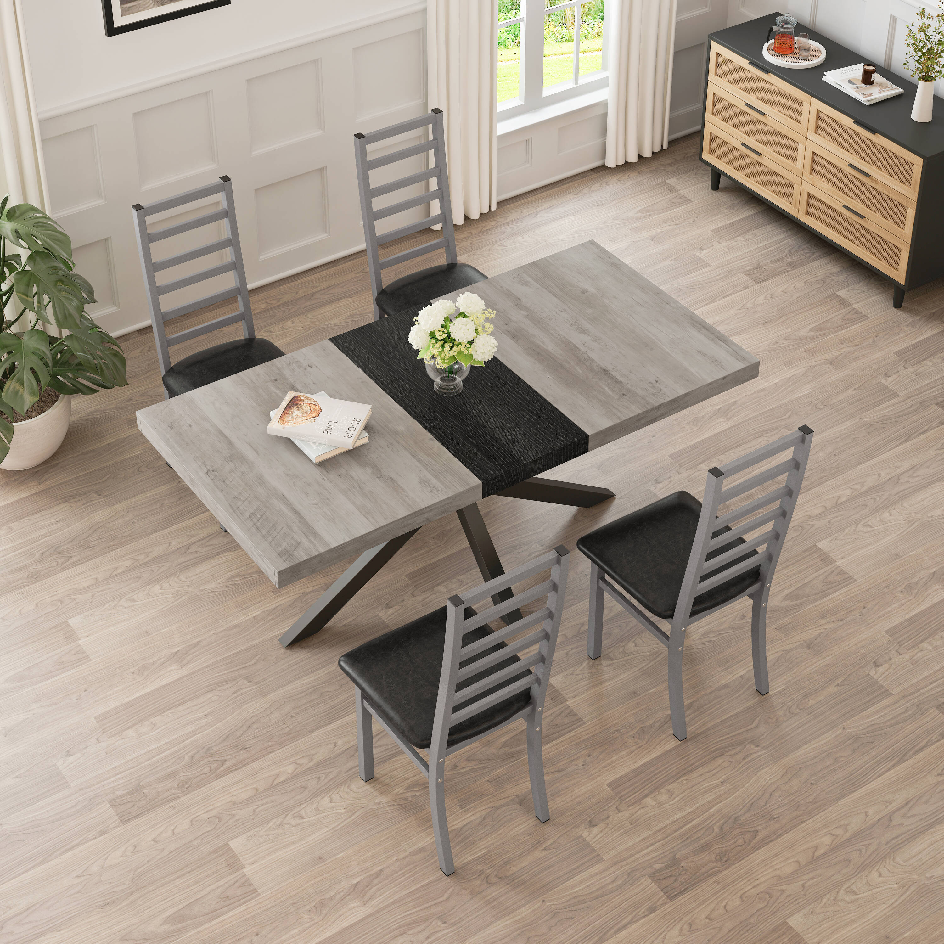 LIVIZA GIZ-NTE3232WT Dining-Chairs - View #3