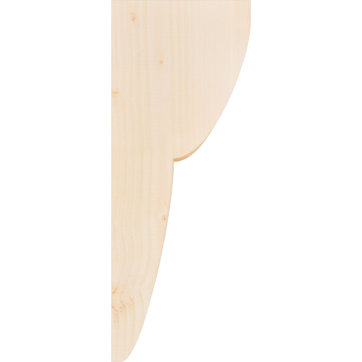 Ekena Millwork COR06X10X26CRE00SDF corbels - View #3