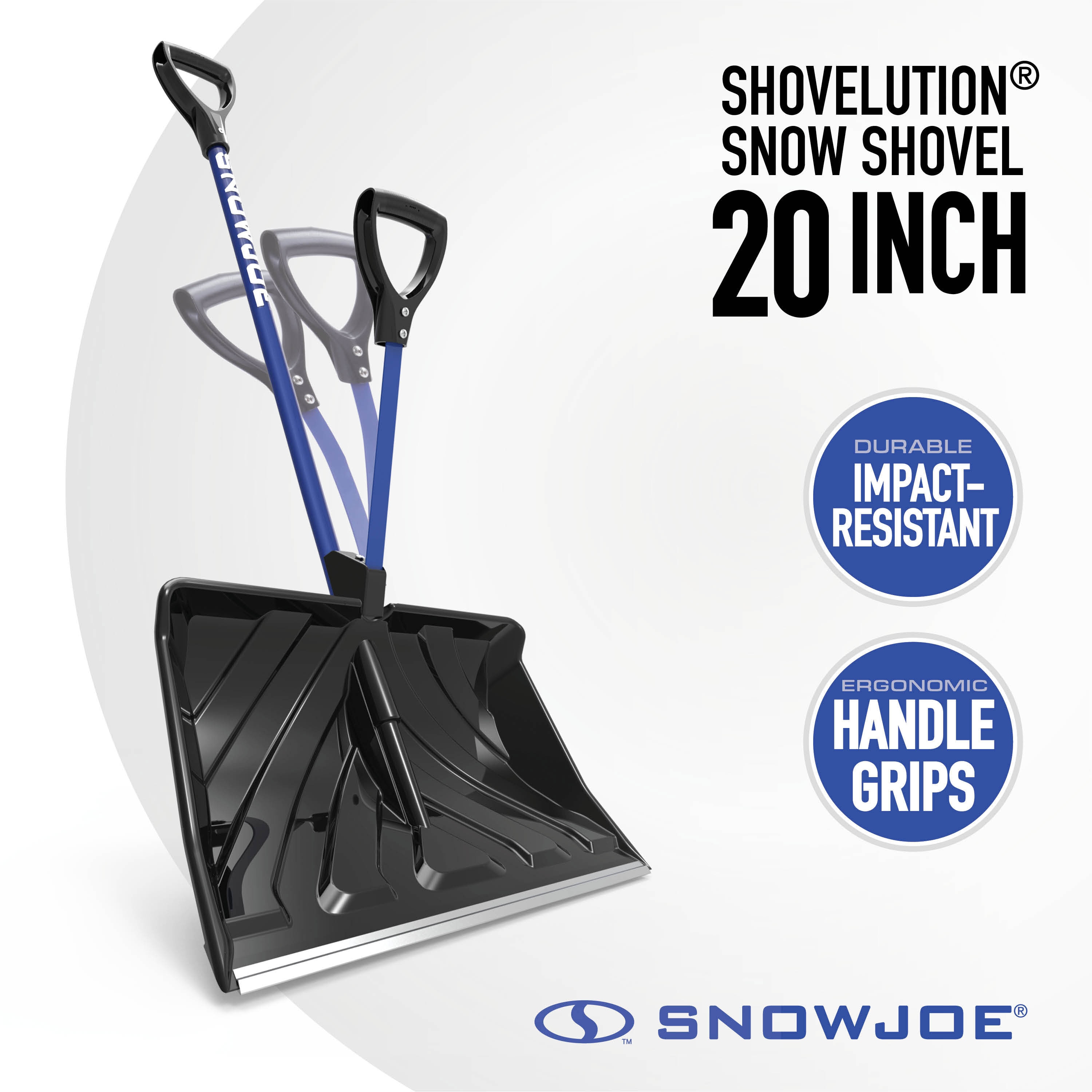 18 Polycarbonate Shark Snow Shovel 