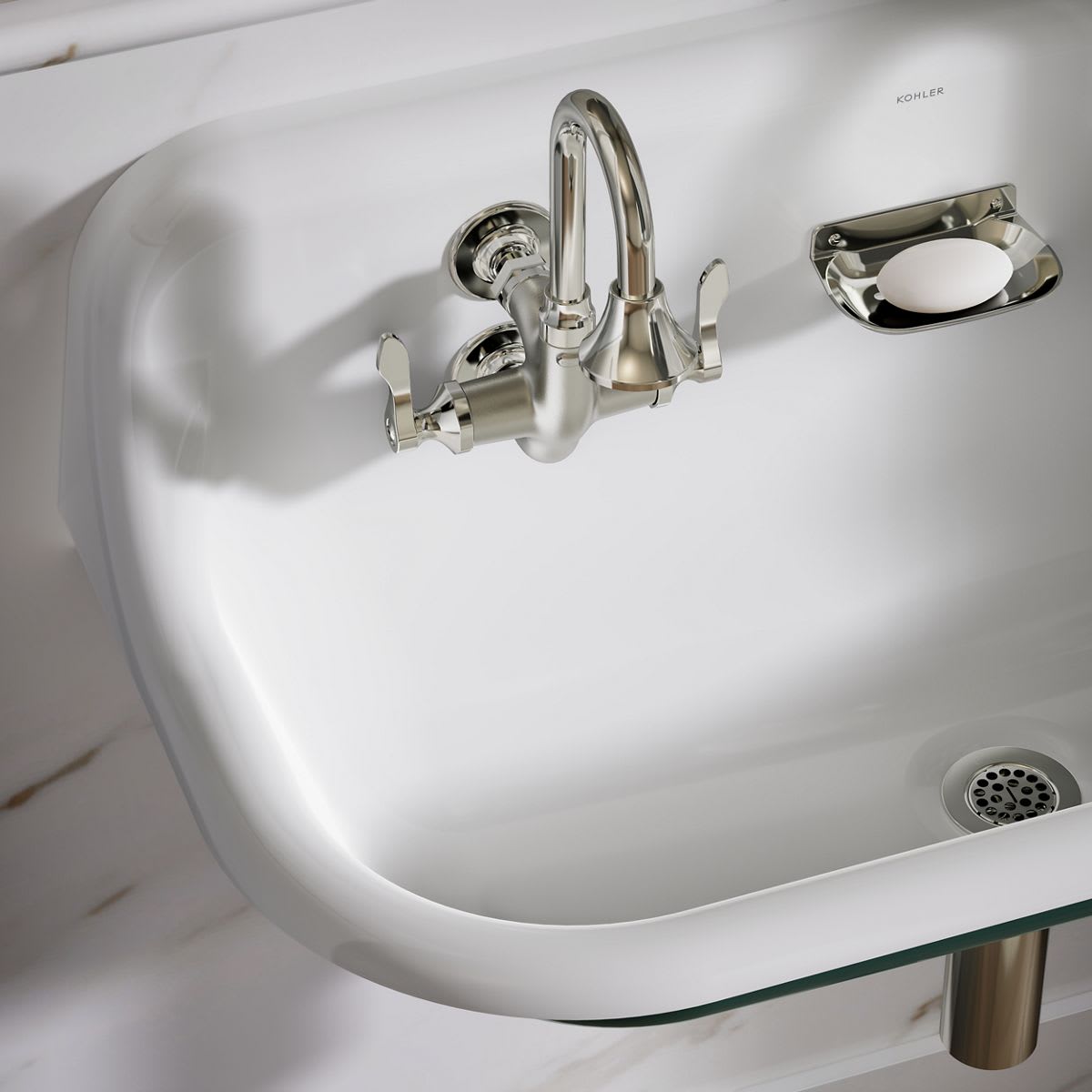 KOHLER 3200-PAT-0 Laundry-Tubs-Utility-Sinks - View #9