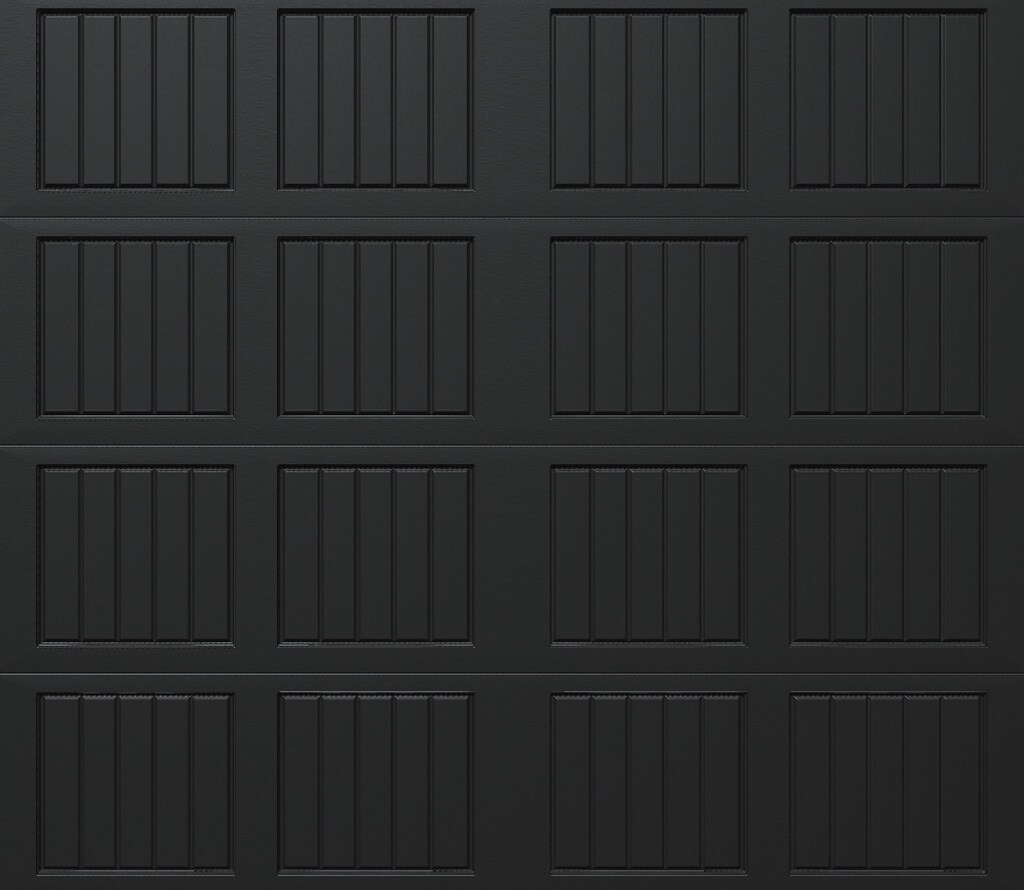 Wayne Dalton 8500SNMABL87 Classic Steel Model 8500 8-ft x 7-ft Insulated Black Single Garage Door