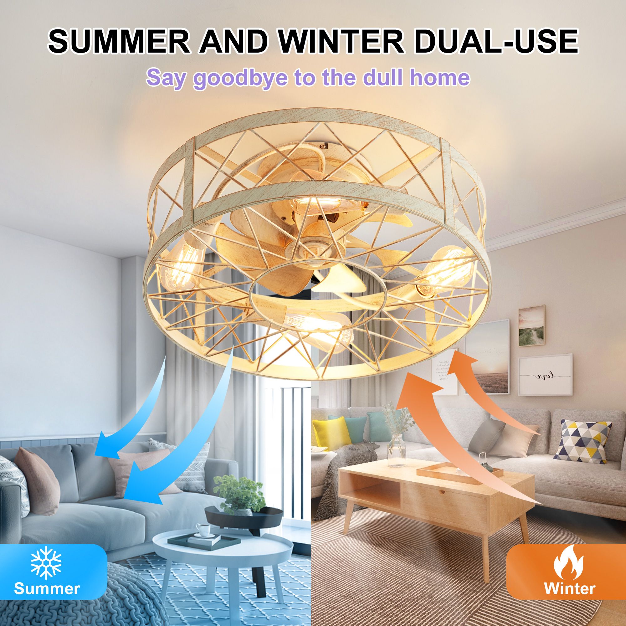 Lanmate LP-FANL-0106-WH Ceiling-Fans - View #5
