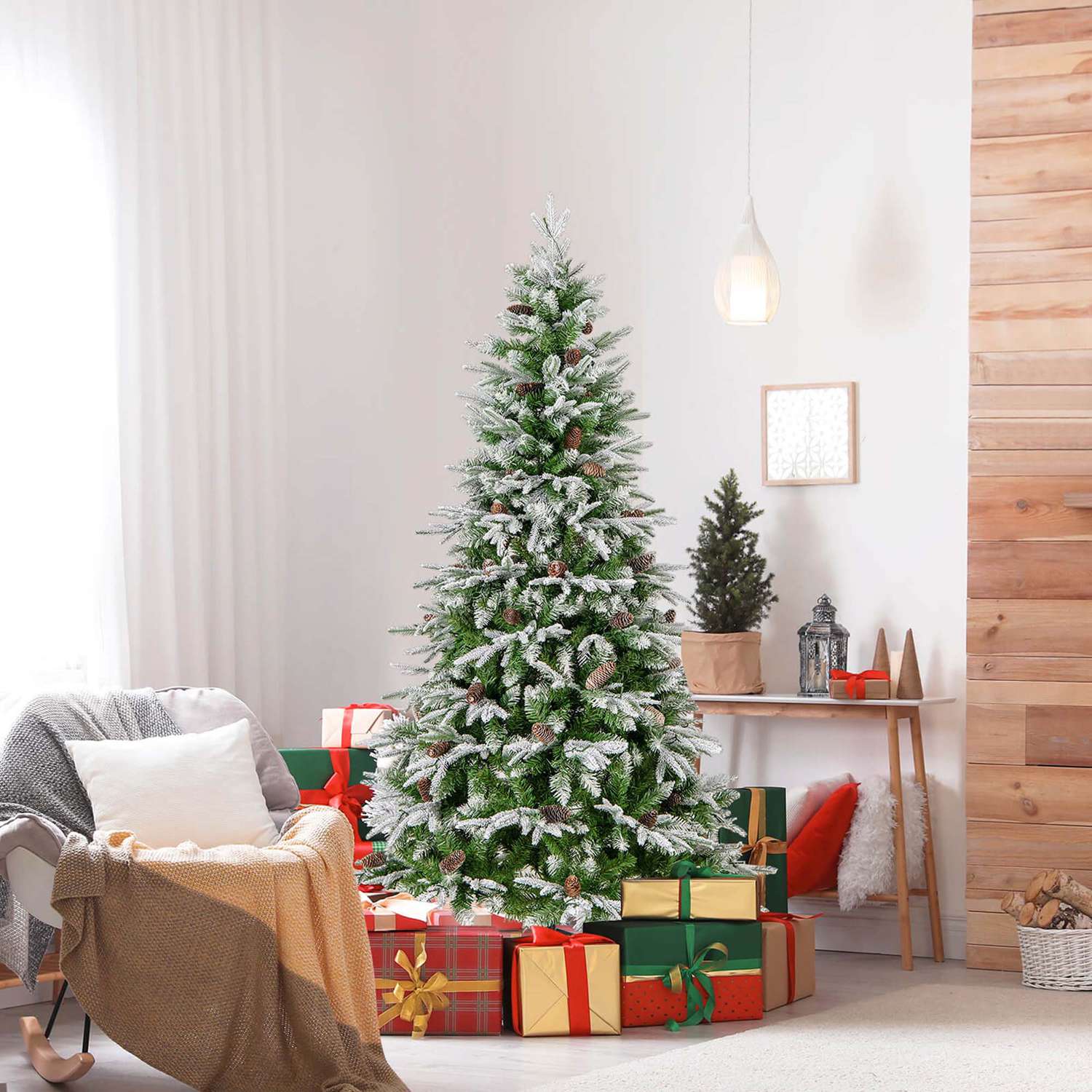 Costway HCST04239 Artificial-Christmas-Trees - View #2