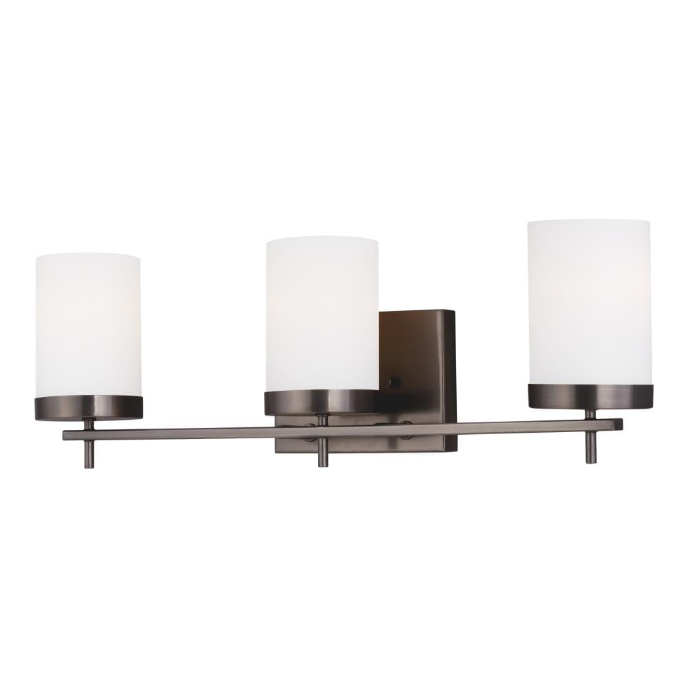 Generation Lighting 4490303EN3-778 Zire 24-in 3 -Light Oil-rubbed Bronze Modern/contemporary Vanity light
