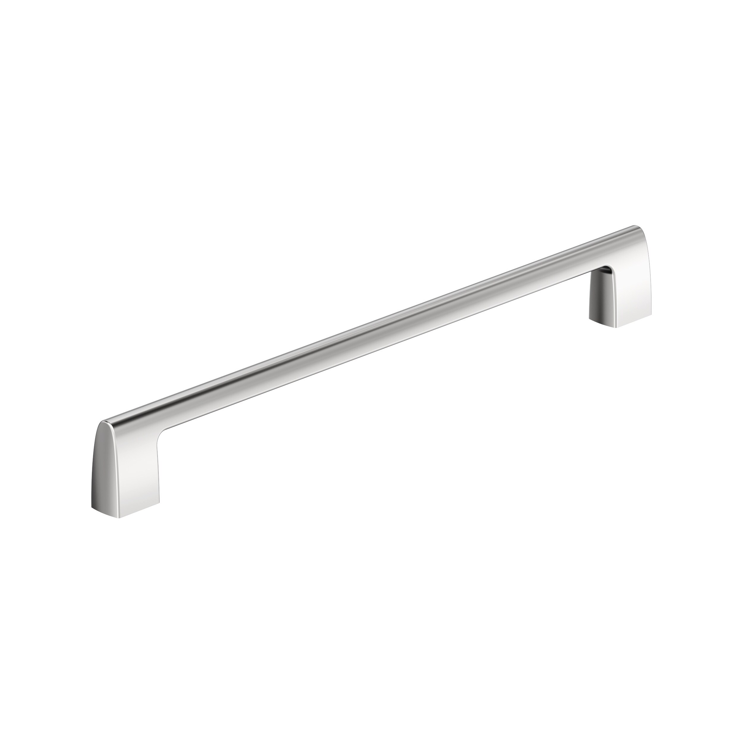 Amerock BP5537026 Riva 12-in , 305mm Center to Center Polished Chrome Arch Bar For Use on Appliances Drawer Pulls