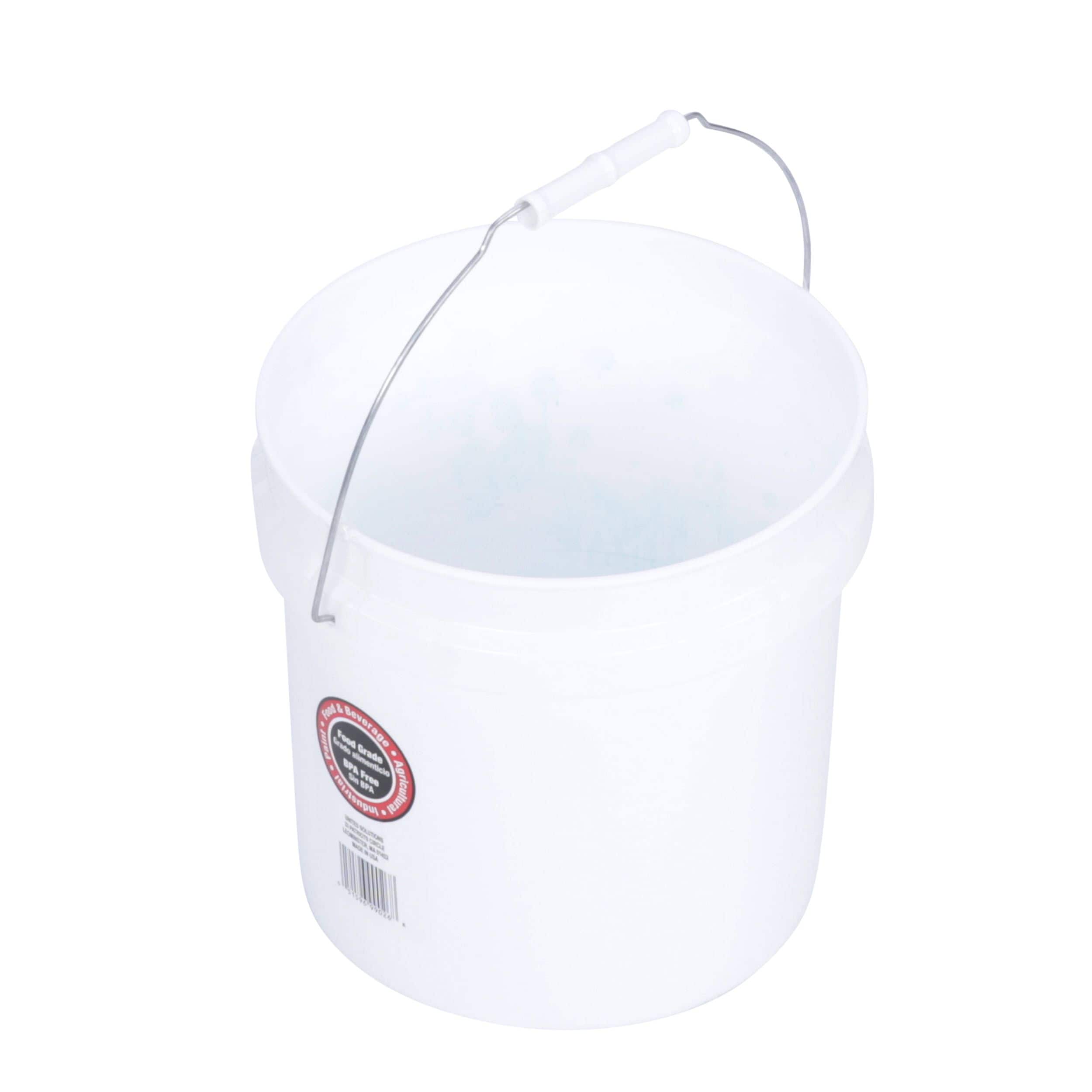 United Solutions 2-Gallon (s) Food-grade Plastic General Bucket in