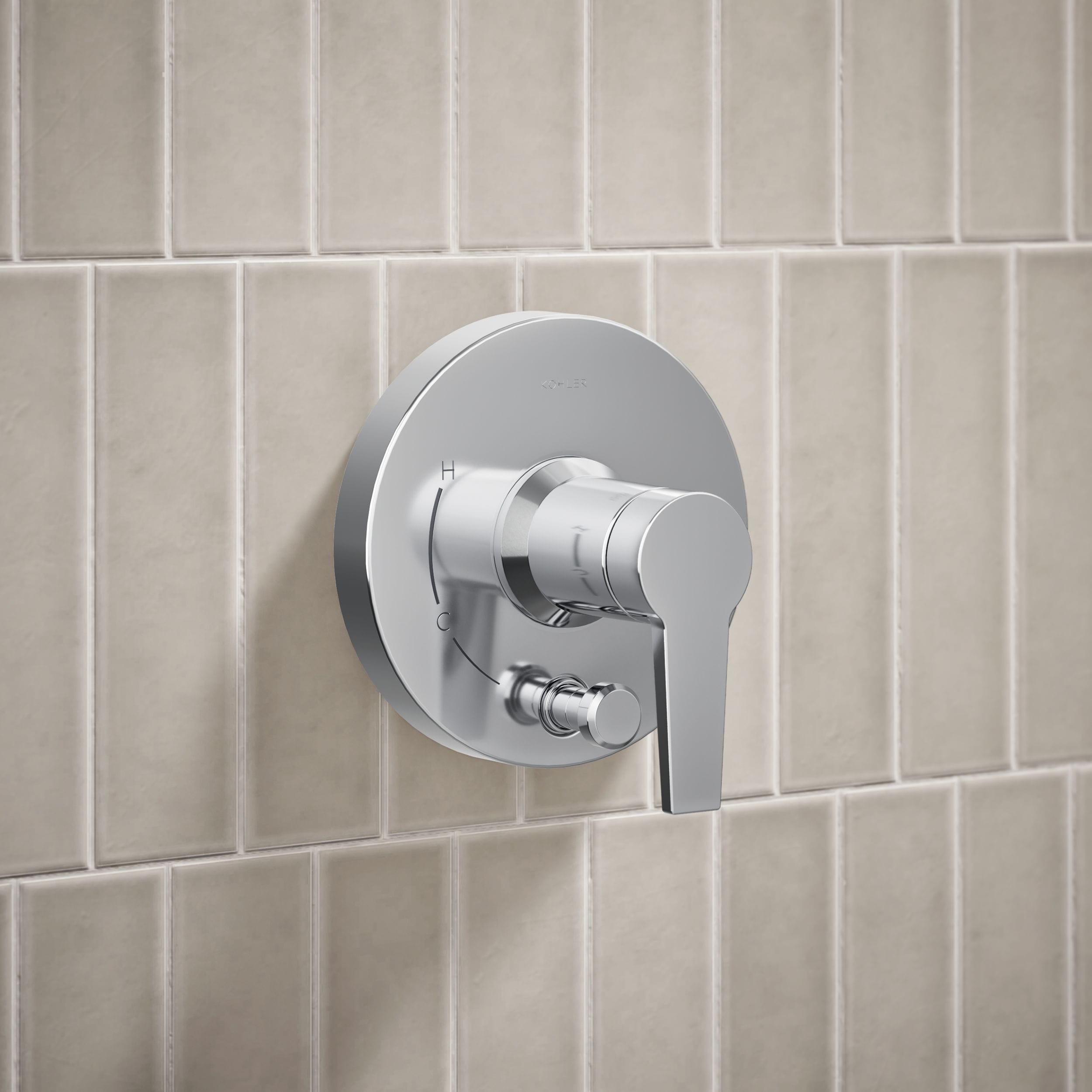 KOHLER T49990-4Y-CP Tub-Shower-Faucets - View #3