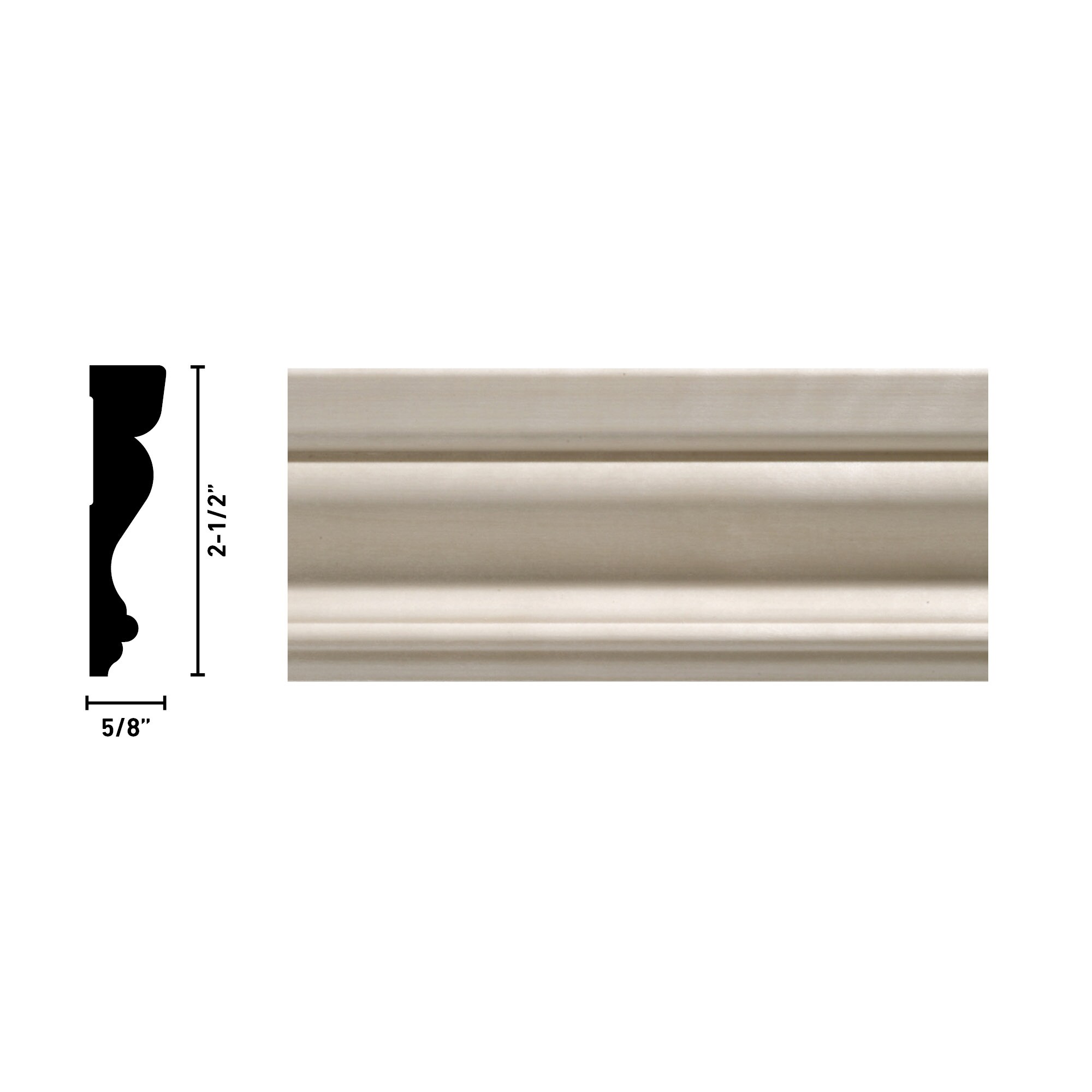 Ornamental Mouldings OML14ASET-M28WHW Door-Casing-Kits - View #3