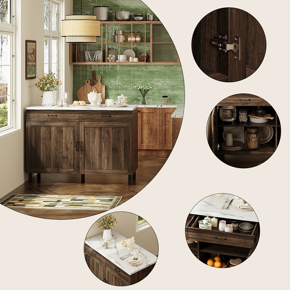 Homsee V-KF200216-01 Kitchen-Furniture - View #12