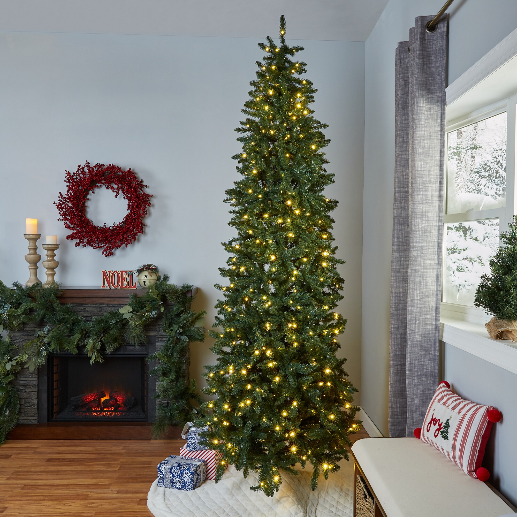 Holiday Living LCR18-01-90RLW52 Artificial-Christmas-Trees - View #3