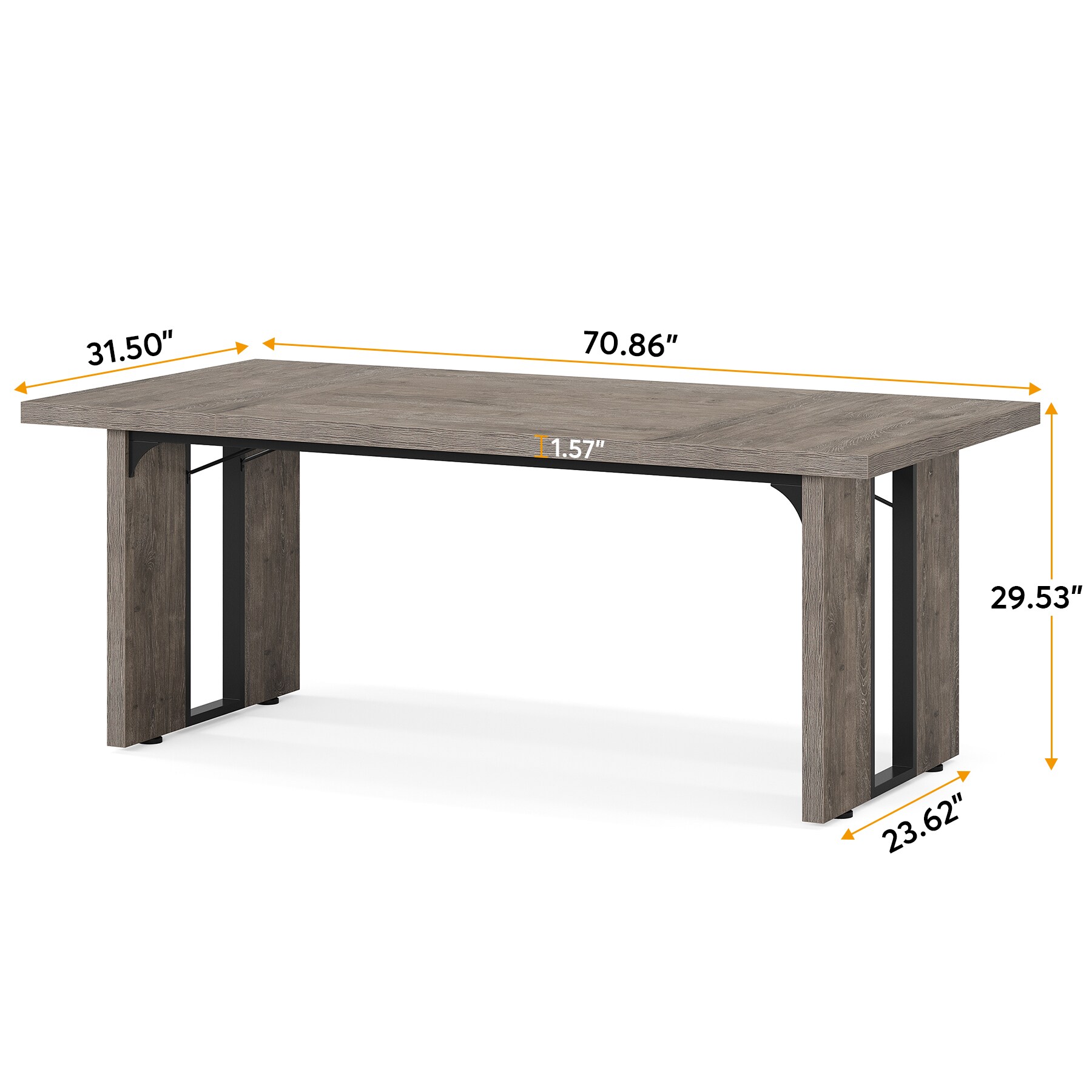 Tribesigns LWFD-JW0534X Dining-Tables - View #5