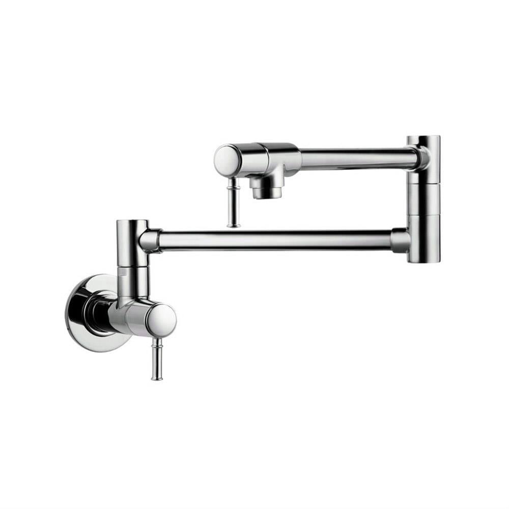 Hansgrohe 04218830 Talis C Polished Nickel Single Handle Wall-mount Bar and Prep Kitchen Faucet
