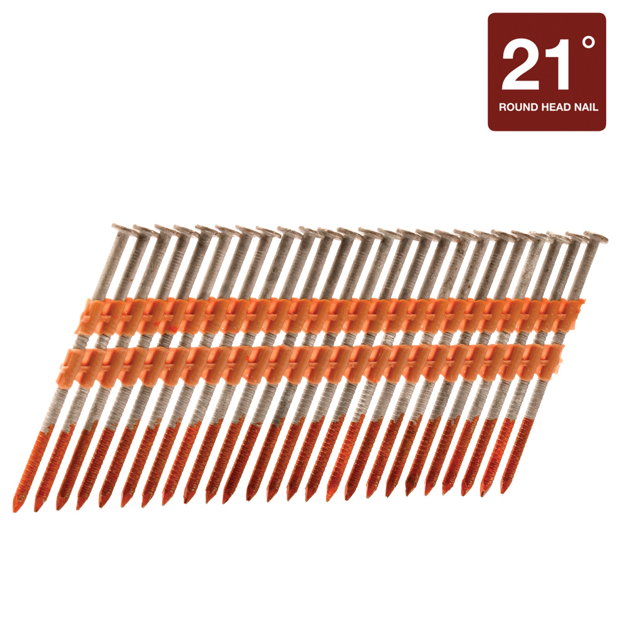 Metabo HPT 3-in x 0.12-in 21 -Degree Hot-dipped galvanized Ring Shank Collated Framing nails ( 1000 -Per Box )