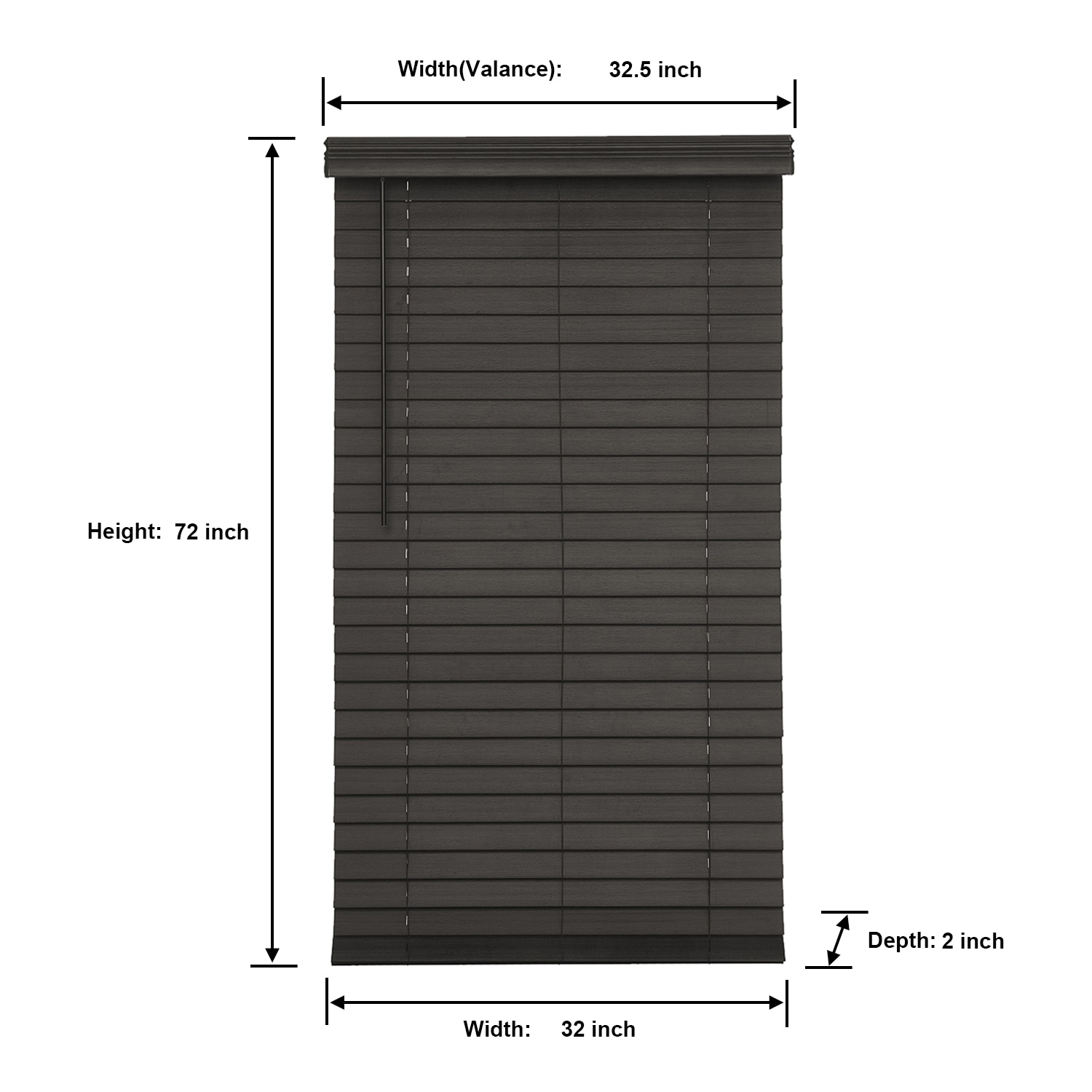 allen + roth DFHSD3672-32 blinds - View #7