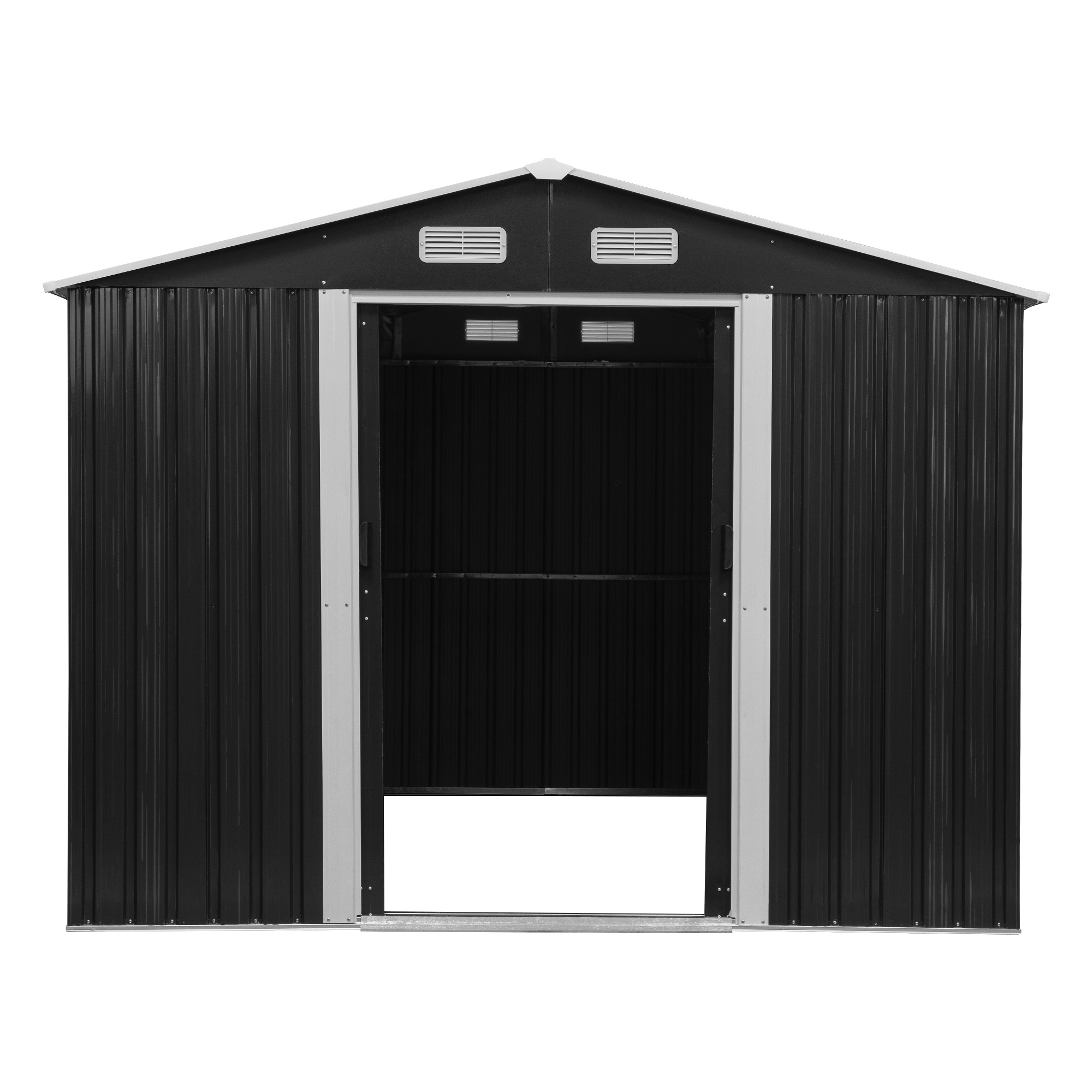 WELLFOR XDJ388DG Metal-Storage-Buildings-Sheds - View #5