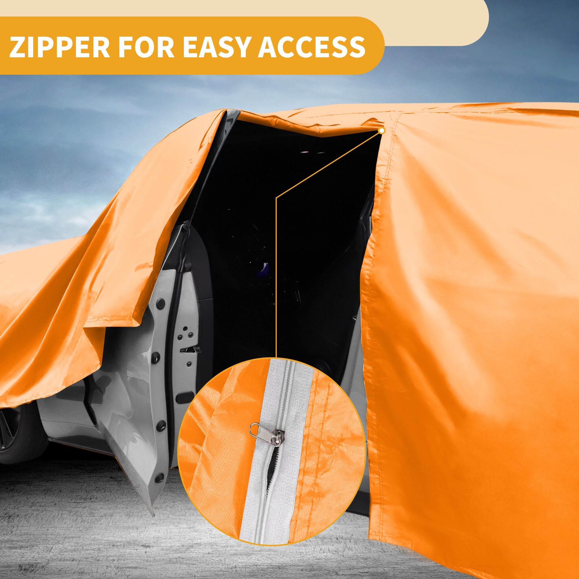 Unique Bargains S25112102UX0686 Universal-Car-Covers - View #6
