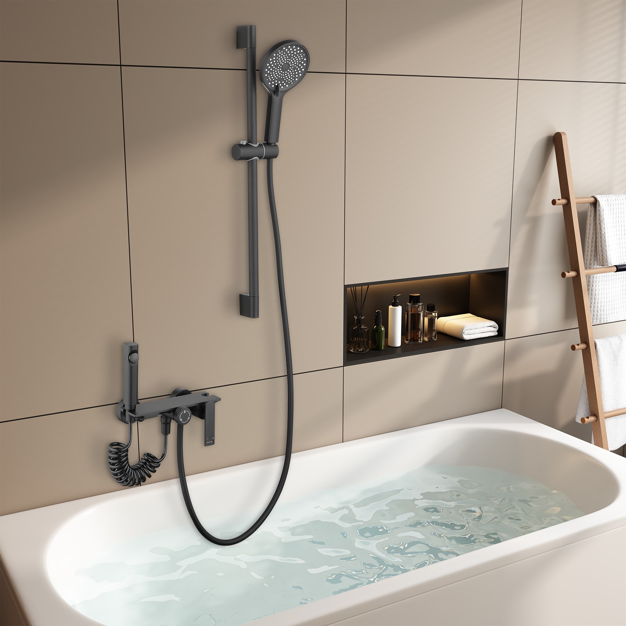 LUCKY ONE MD-JMSW02386 Showerhead-Bar-Panels - View #2