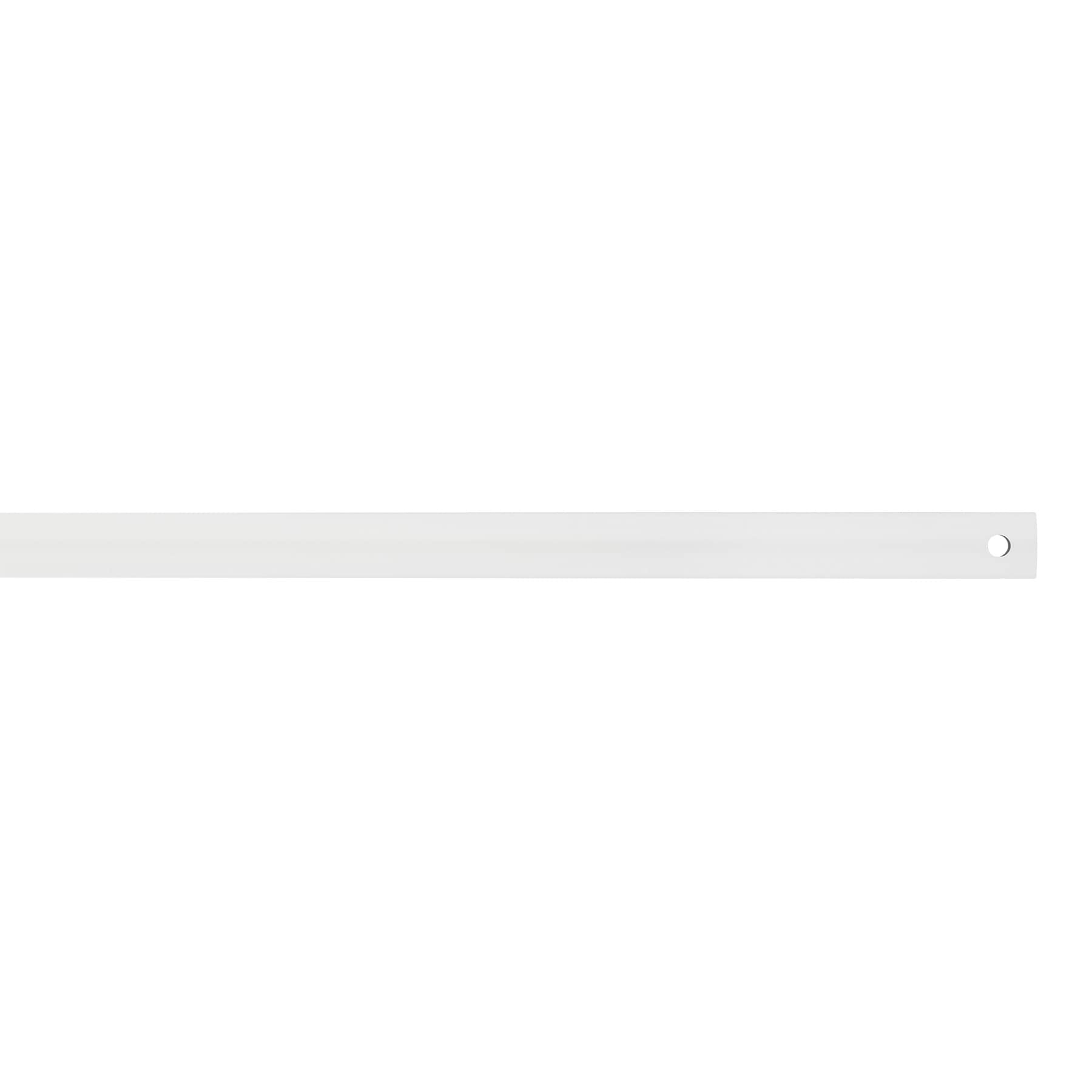 Generation Lighting DRC18RZW Maverick Coastal 18-in Matte White Steel Indoor Downrod