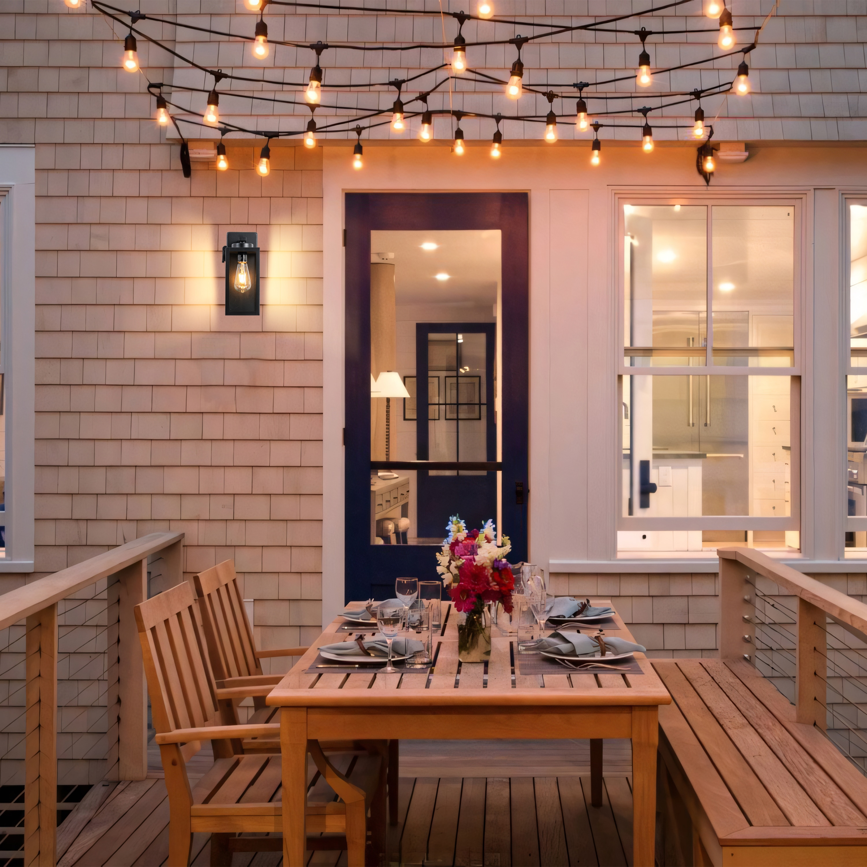 C Cattleya LCA2562-LIN-2W Outdoor-Wall-Lighting - View #7