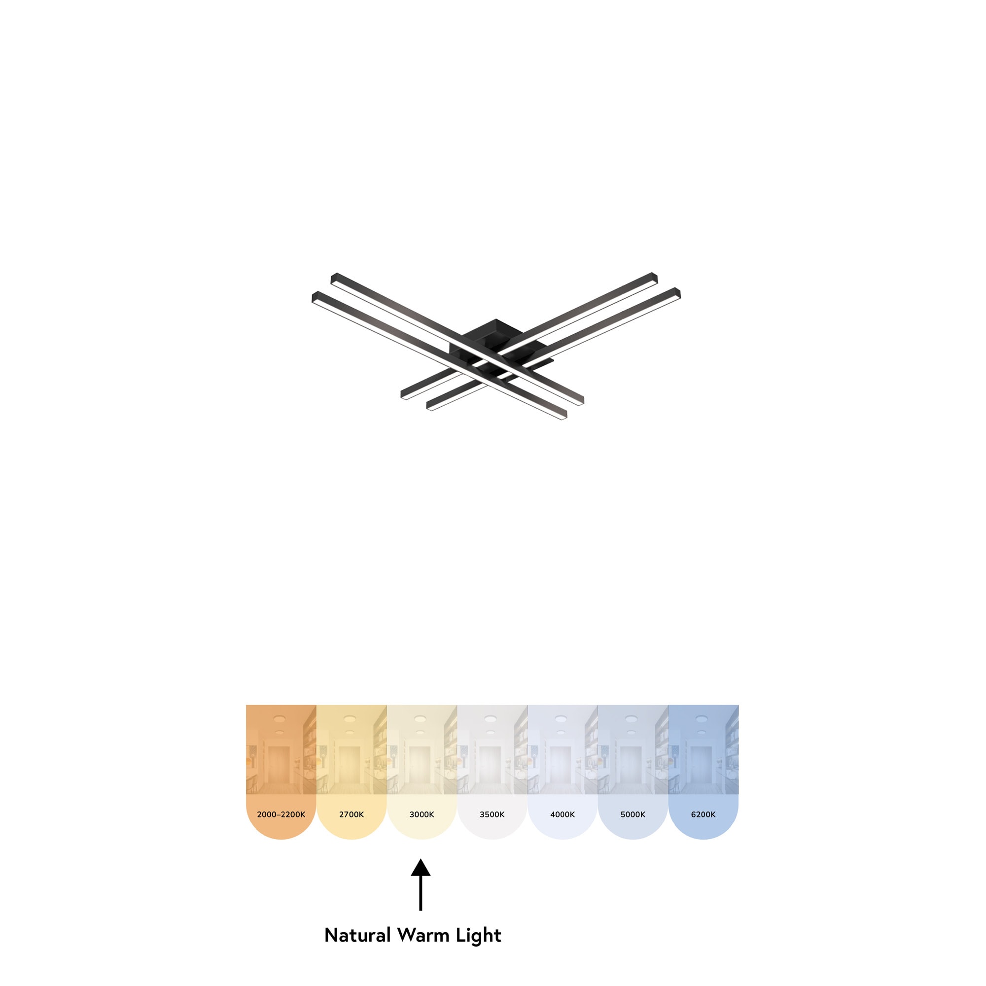 Kuzco Lighting FM18232-BK flushmounts - View #4