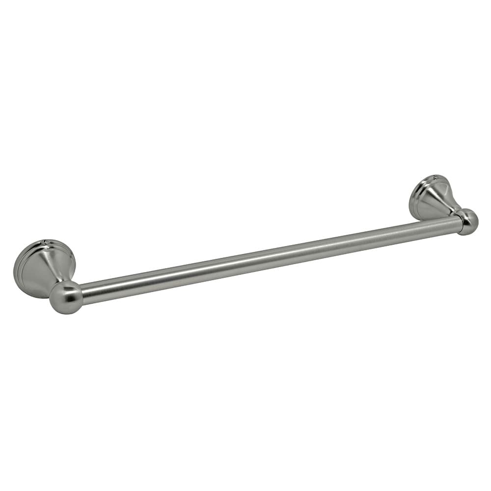 LPS 630192 24-in Brushed Nickel Wall mount Single Towel Bar