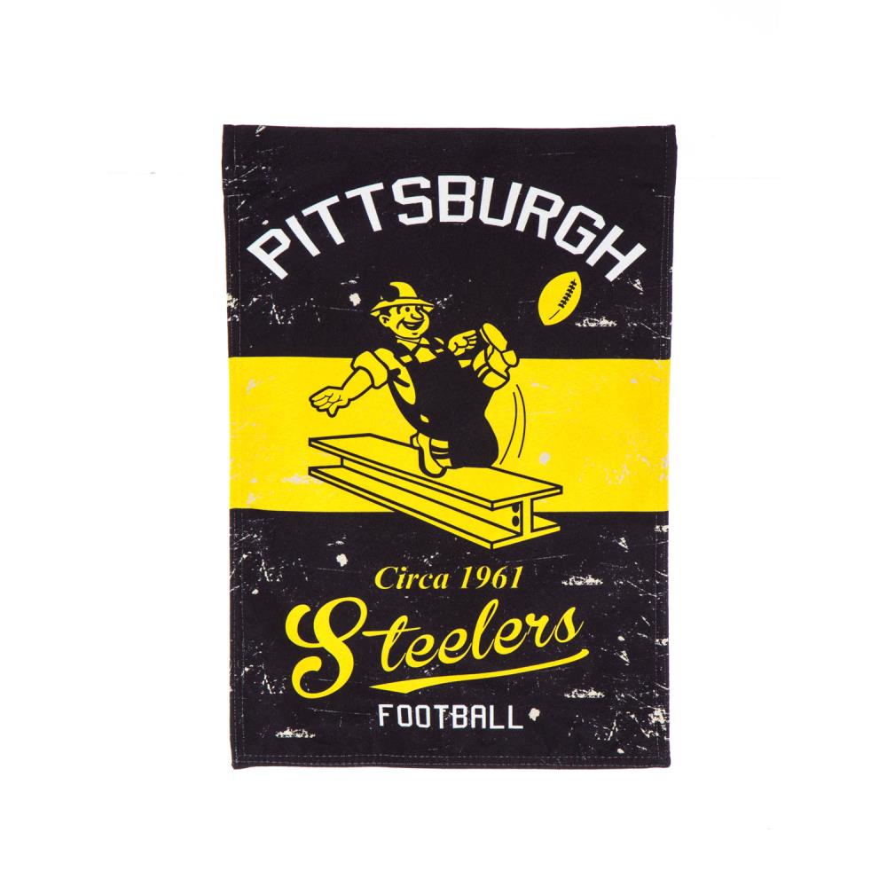 steelers garden flag