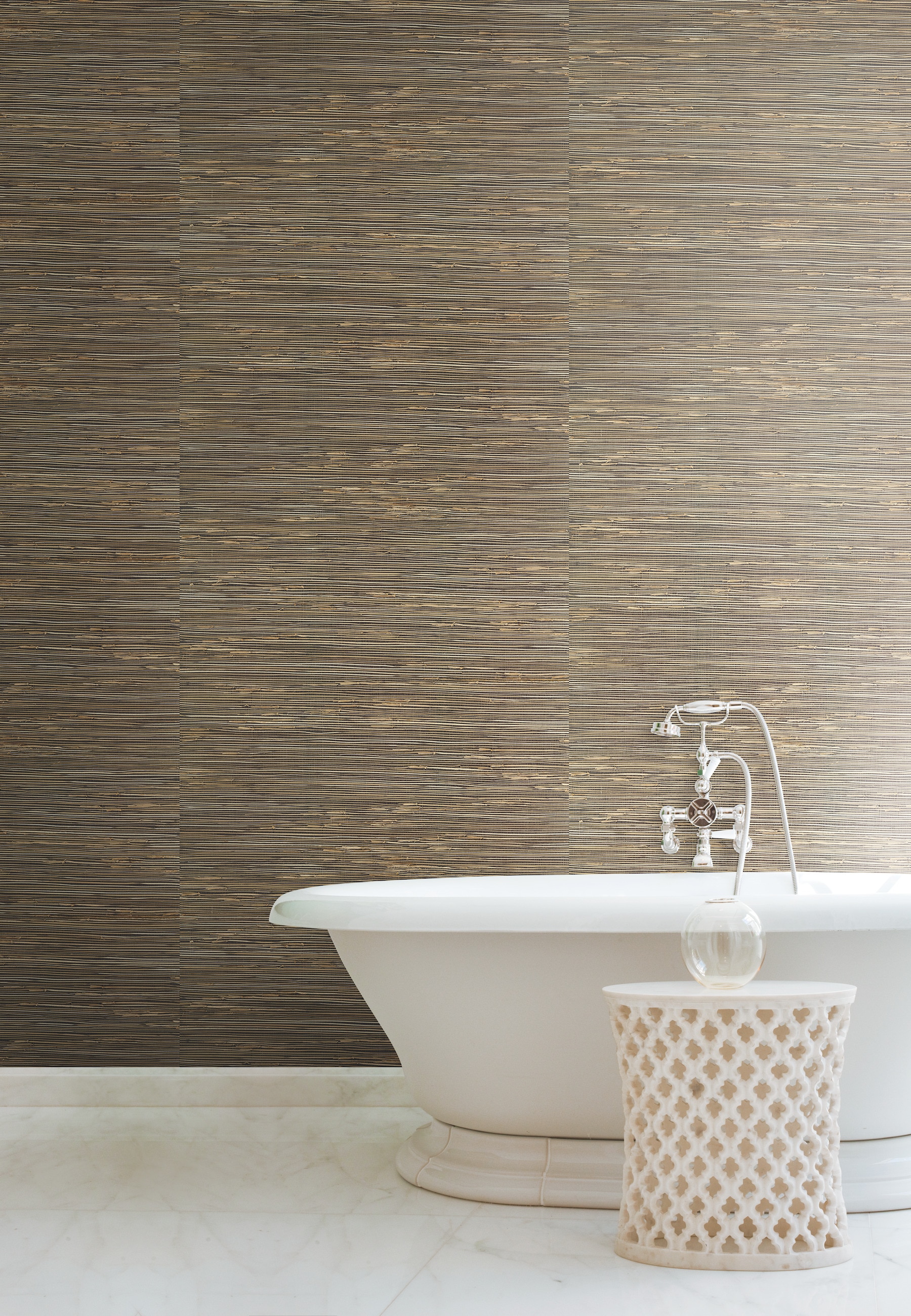York Wallcoverings NZ0786 Grasscloth Book 72-sq ft Blue Paper Textured Grasscloth Unpasted Wallpaper