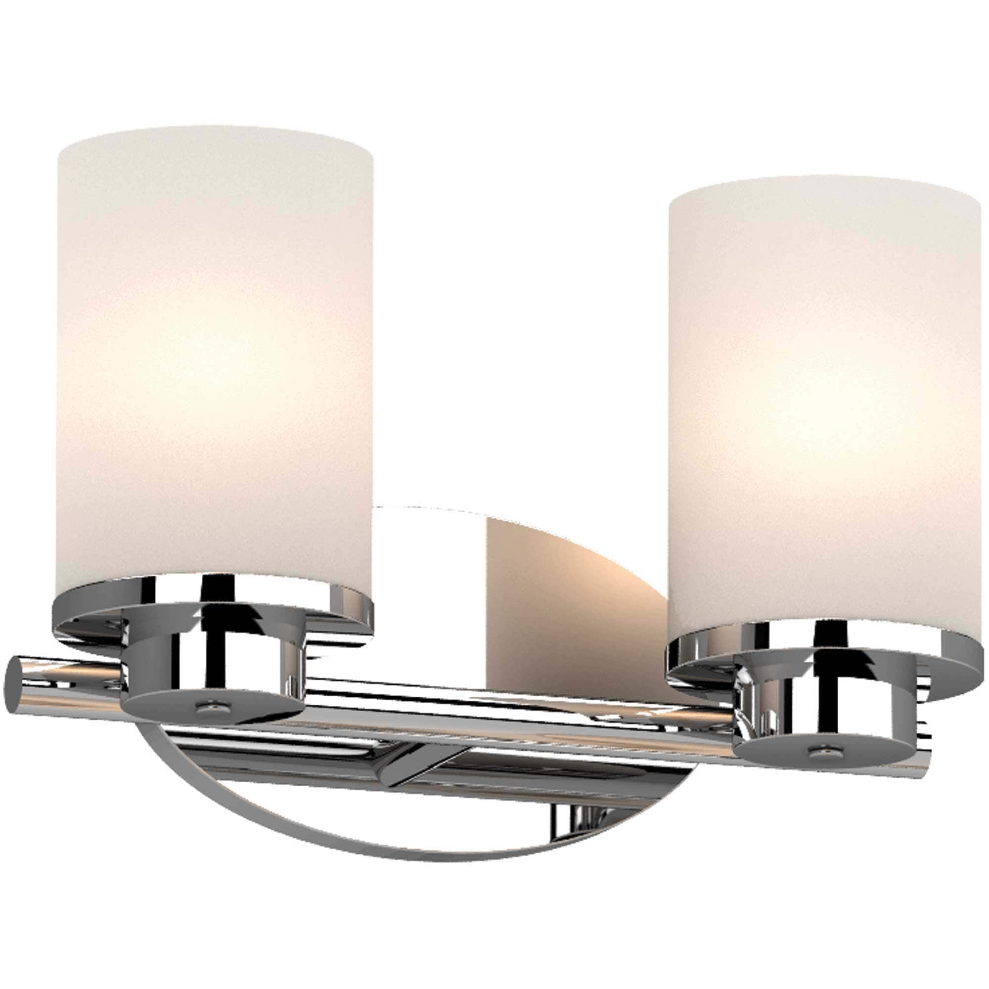 Volume Lighting V1162-3 Sharyn 12.75-in 2 -Light Polished Chrome Modern/contemporary Vanity light