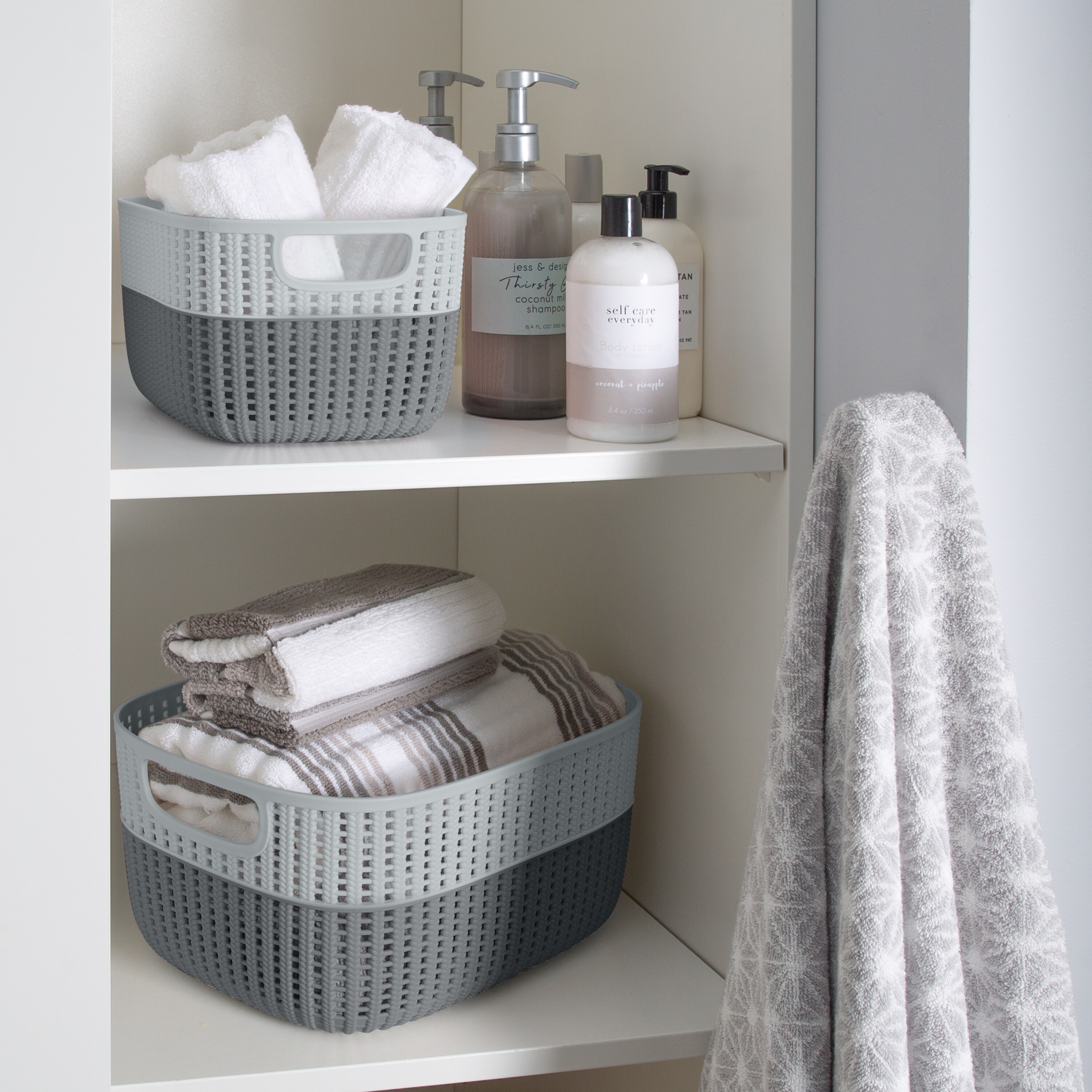 Simplify 26311-GREYS Bins-Baskets - View #4