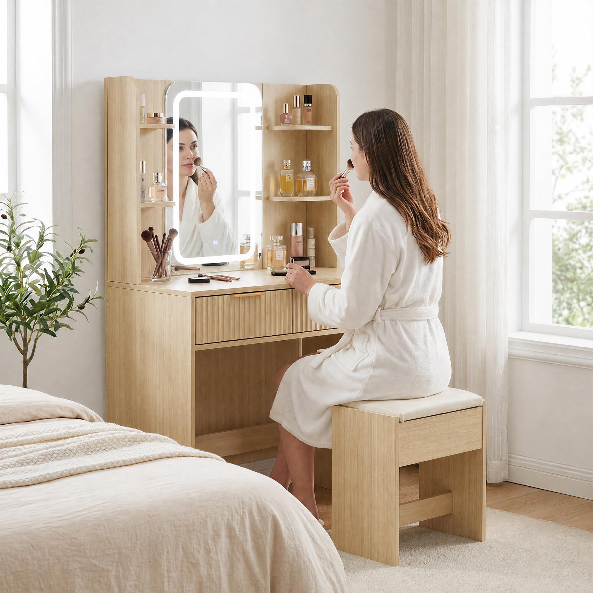 Garvee CPO-RIYLNHLKTZL31-IY Bedroom-Vanities - View #4
