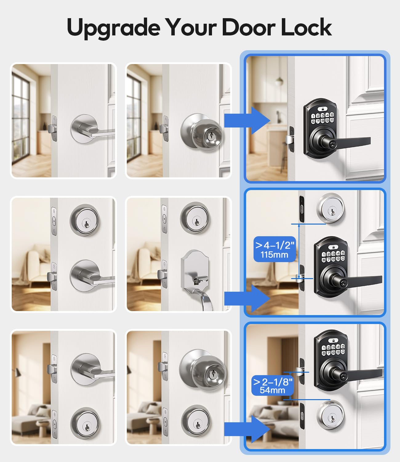 KHKFY LKH0713X095 Electronic-Door-Locks - View #9