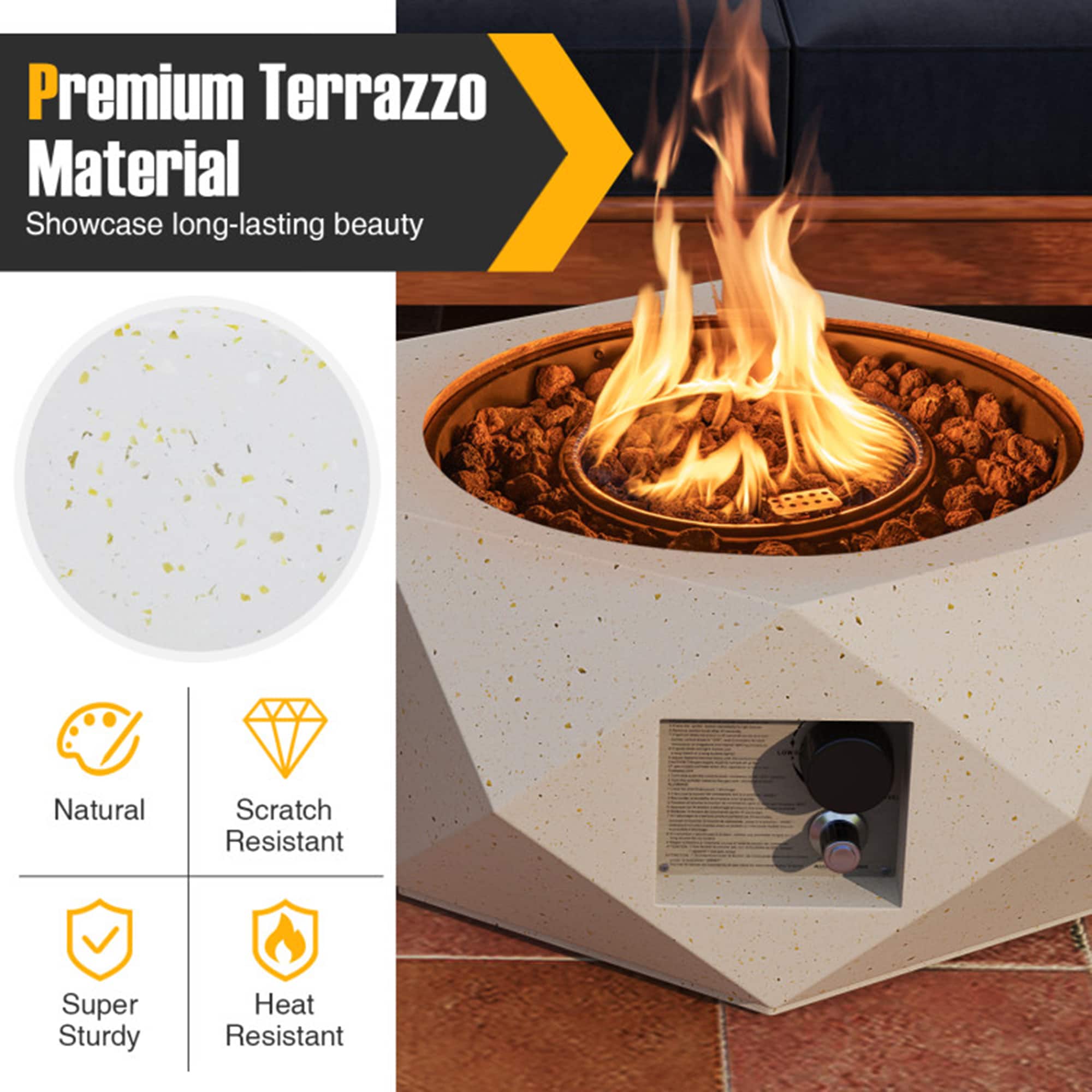 Clihome CL-CO33625 Outdoor-Gas-Firepits - View #9