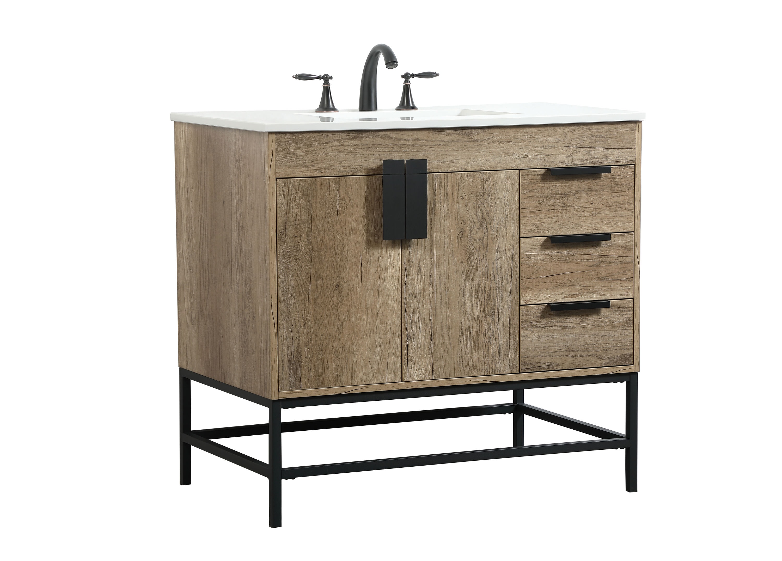 Elegant Decor HF146508NT Bath-Vanity-Combo - View #8