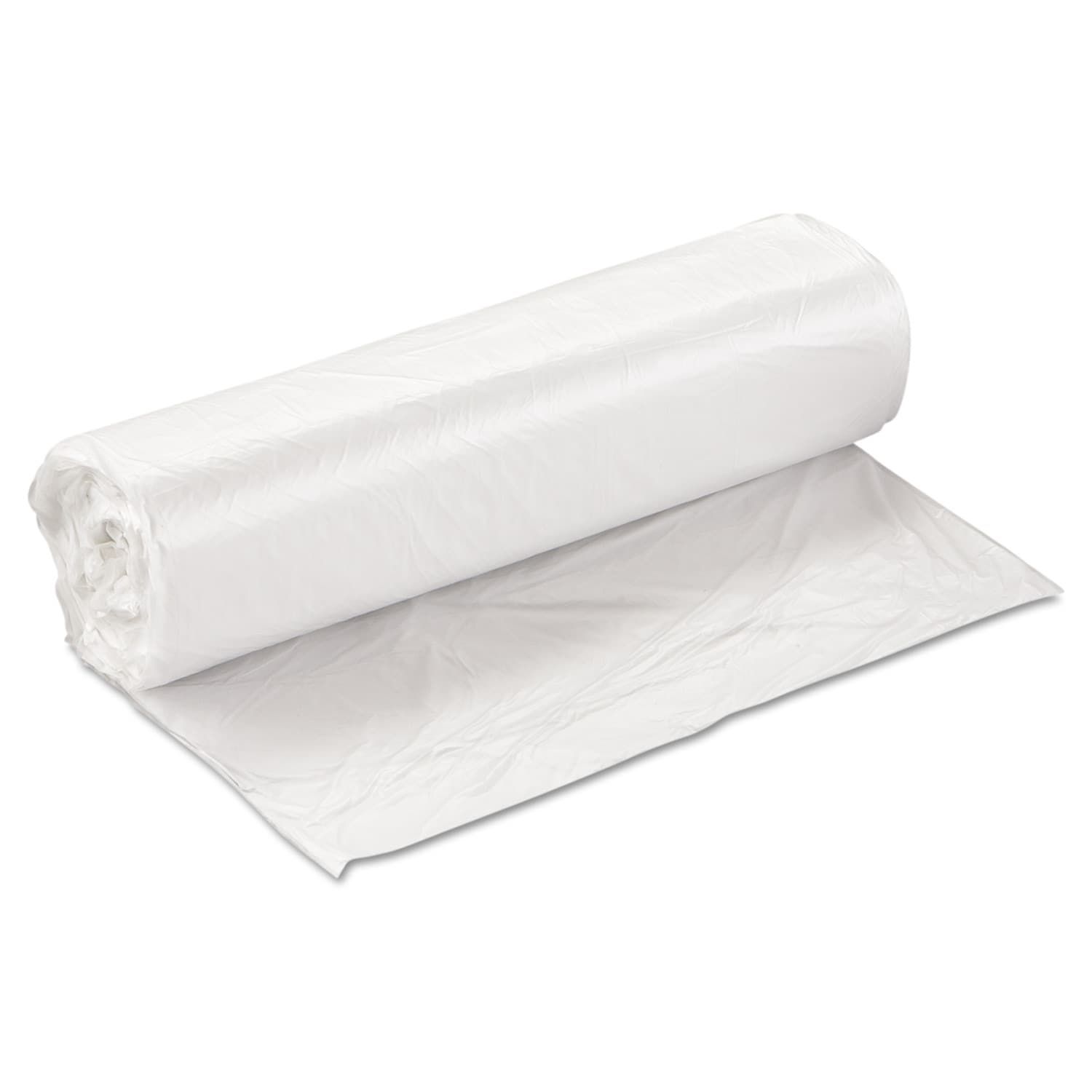 Inteplast Group Building Products IBSVALH3037N10 30-Gallons Scent free Clear Indoor Plastic Can Twist Tie Trash Bag 500 -Count