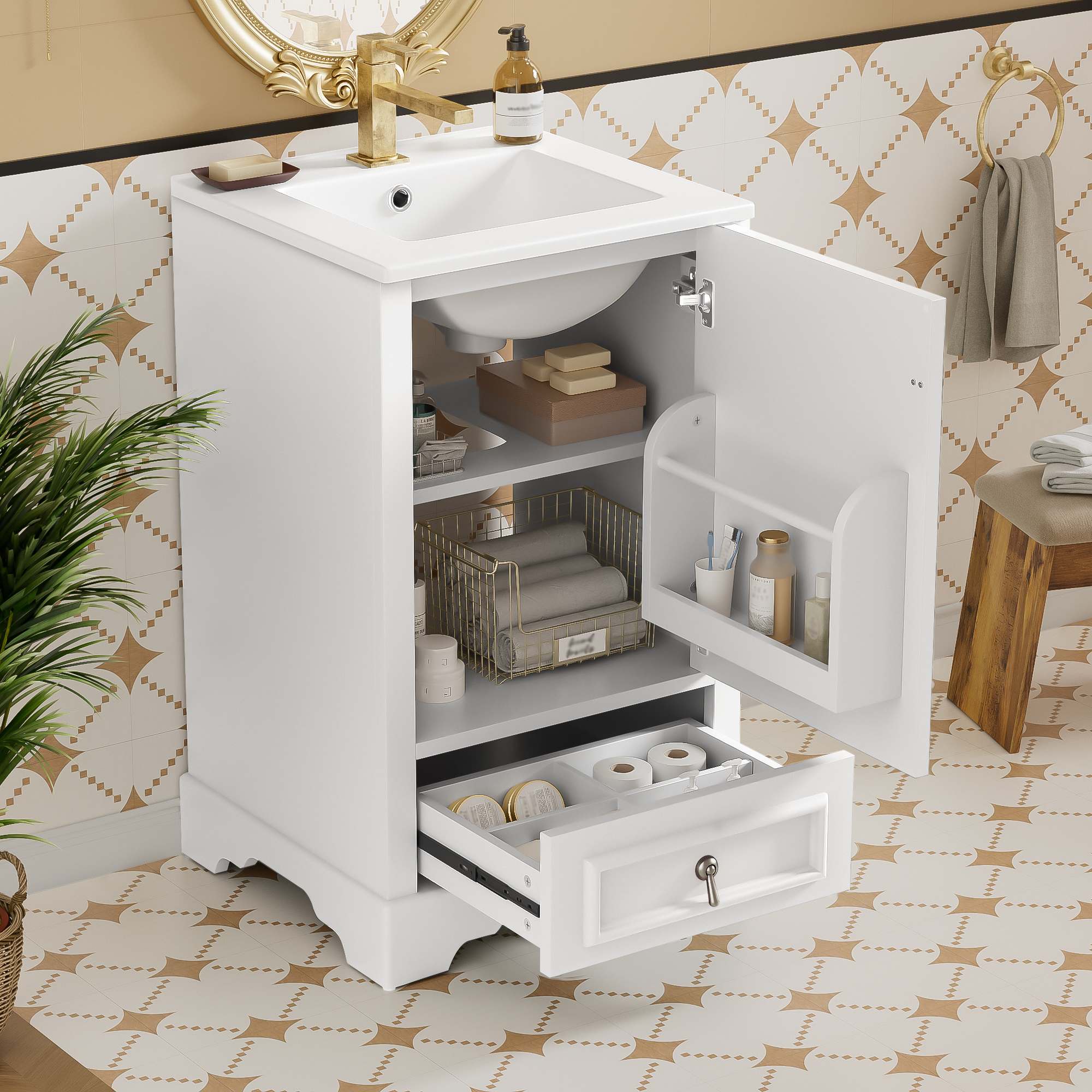 JCFL VANTP829-05 Bath-Vanity-Combo - View #2