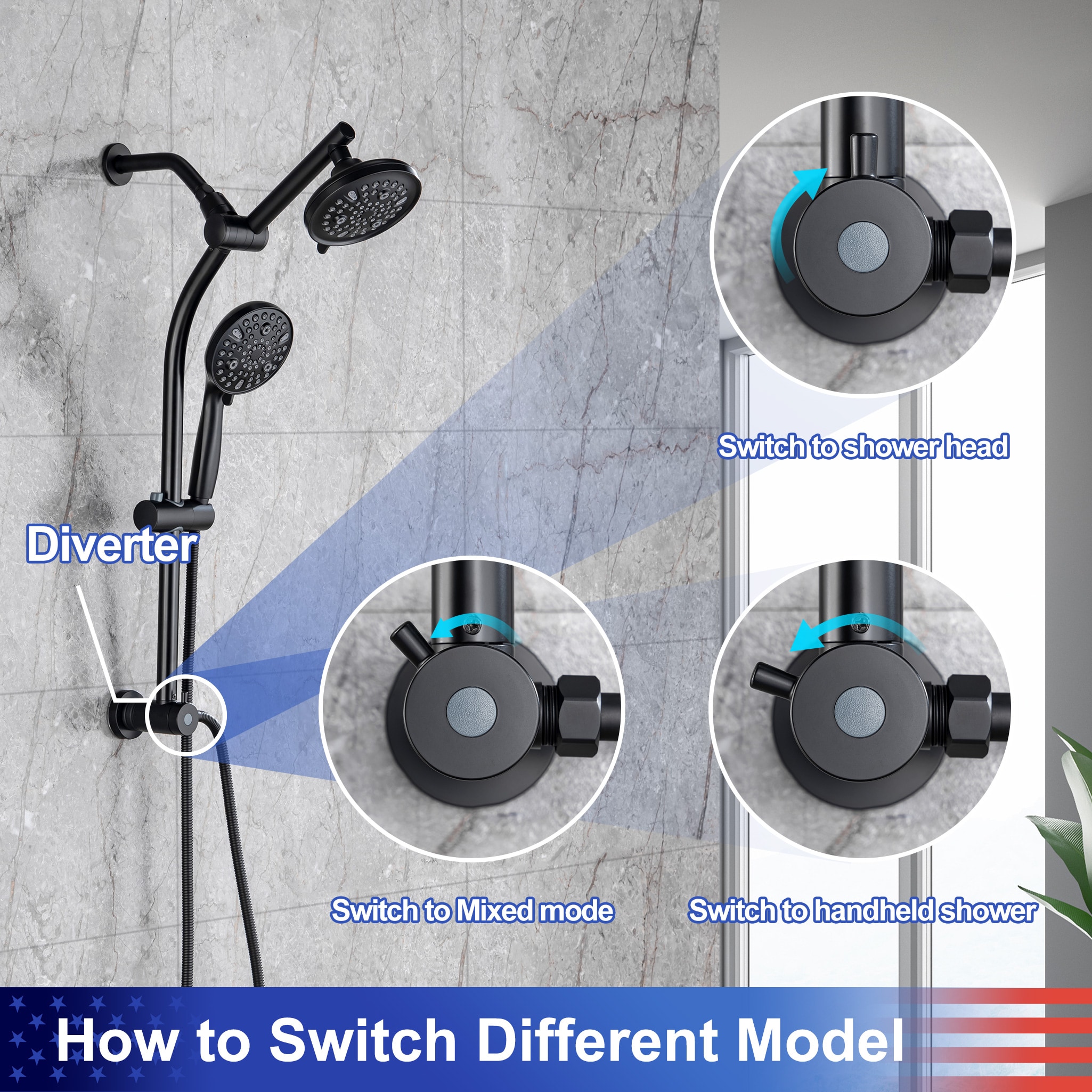 Rainlex RX2007H Tub-Shower-Faucets - View #6