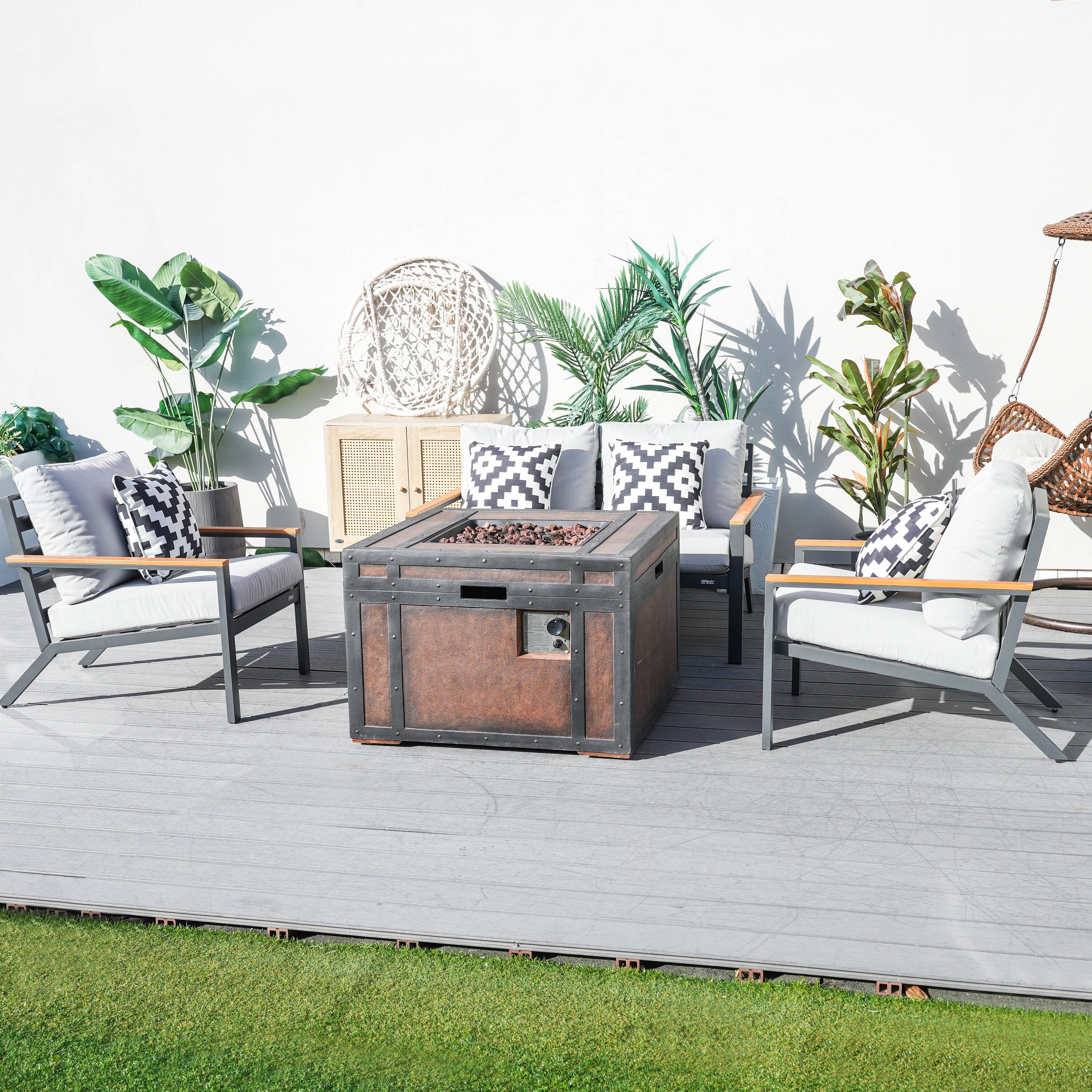 Direct Wicker DWG-2481LS2SC&2354T Patio-Conversation-Sets - View #3