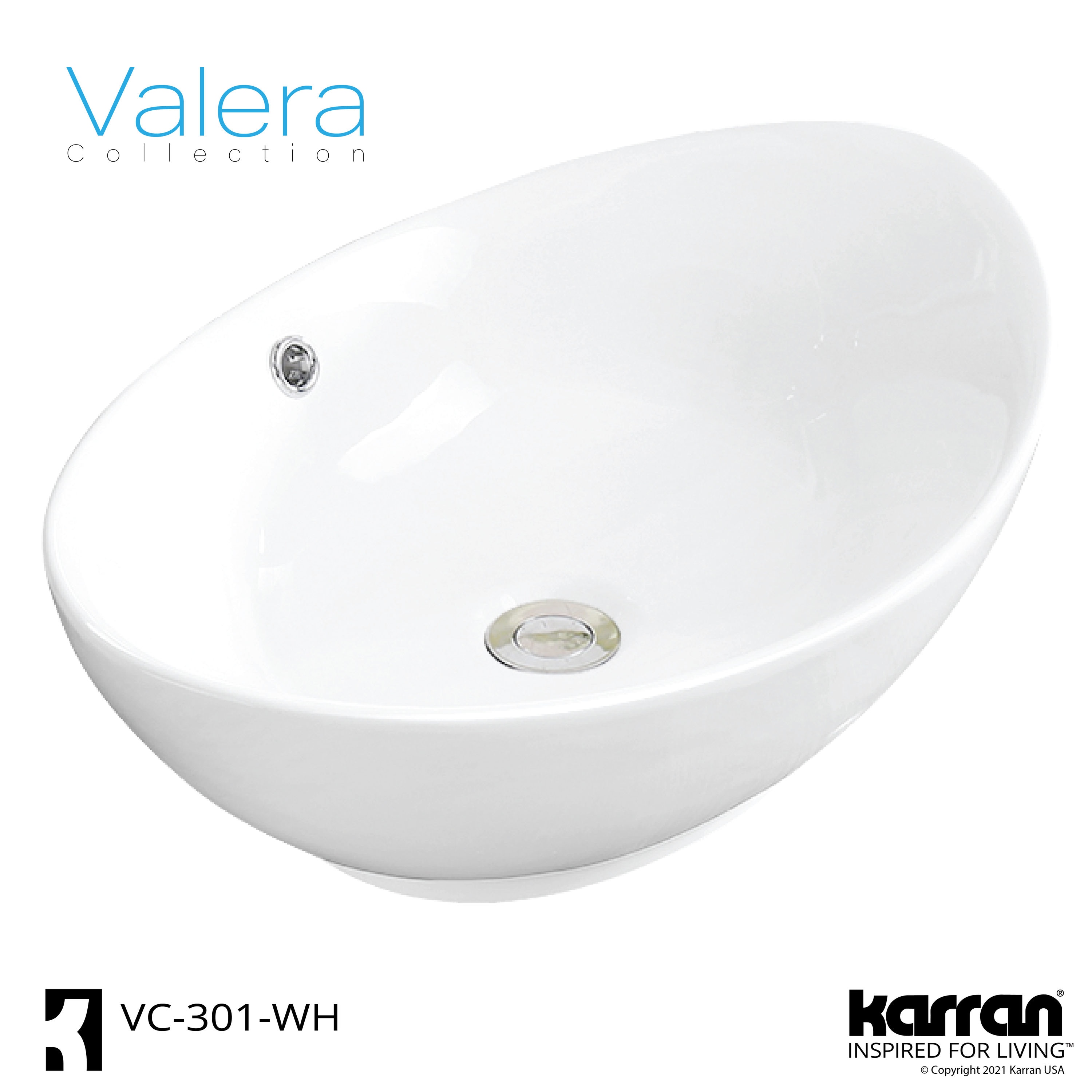 Karran VC-301-WH Bath-Sink - View #4