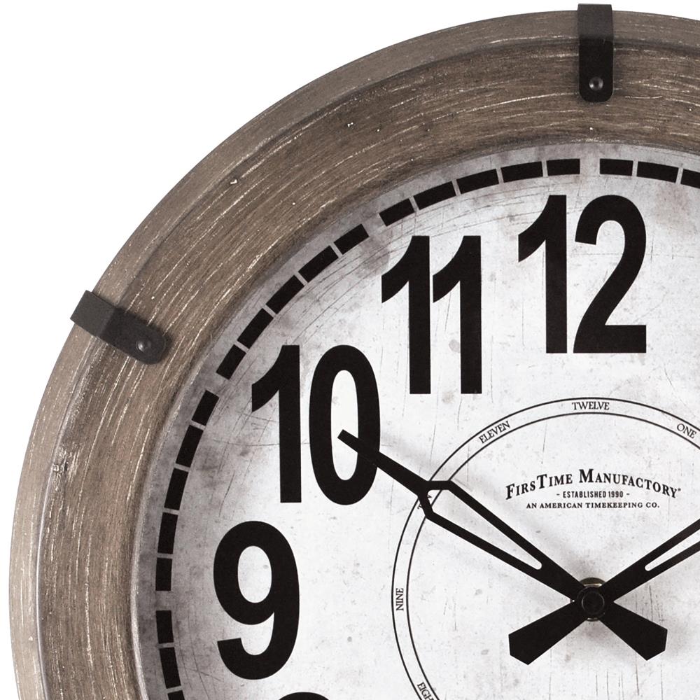 FirsTime 10056 Indoor-Outdoor-Clocks - View #3