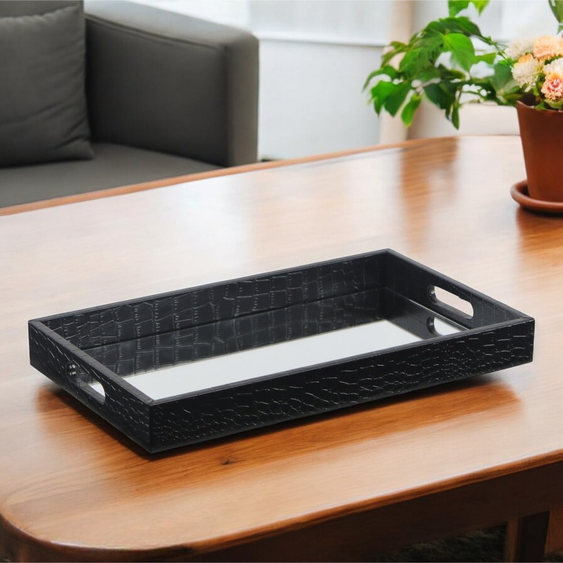HomeRoots 4000401784 Serving-Trays-Caddies - View #2