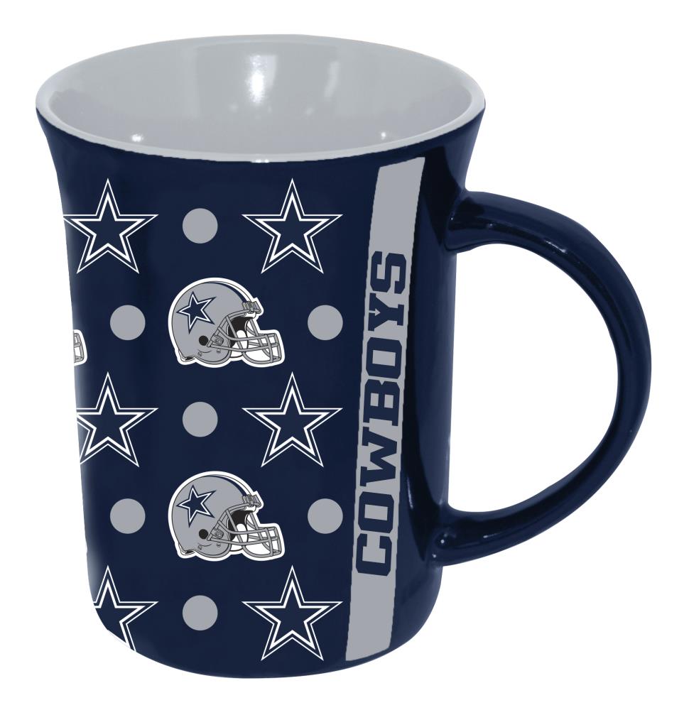 The Memory Company Dallas Cowboys 15-fl oz Ceramic Team Color Mug Set of: 1